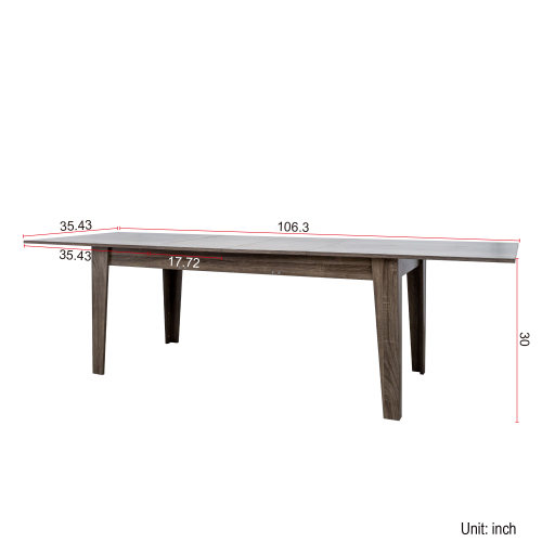 Multifunctional extendable console table、、casual