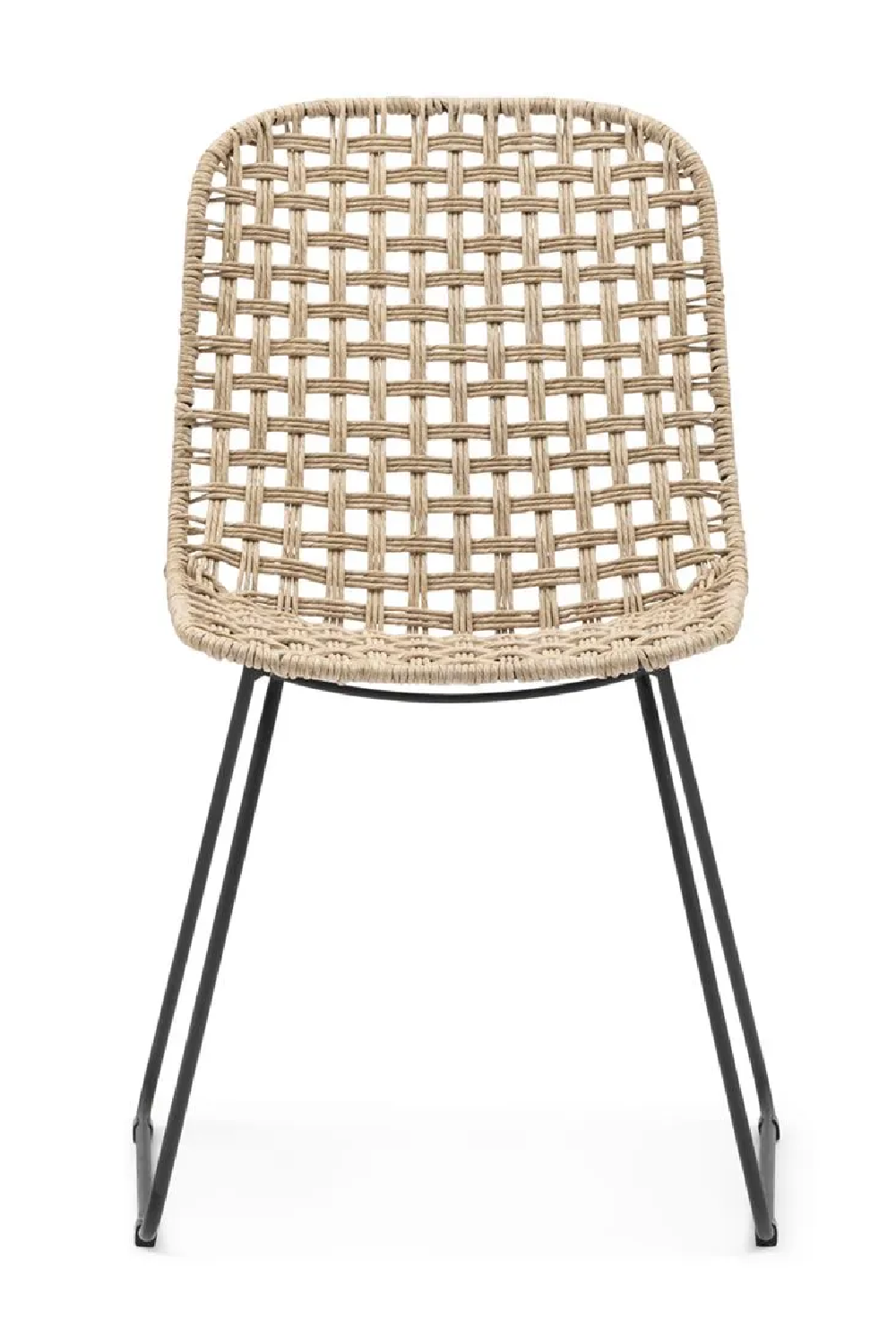 Openwork Wicker Outdoor Dining Chair | Rivièra Maison Jakarta、mySite、neckold