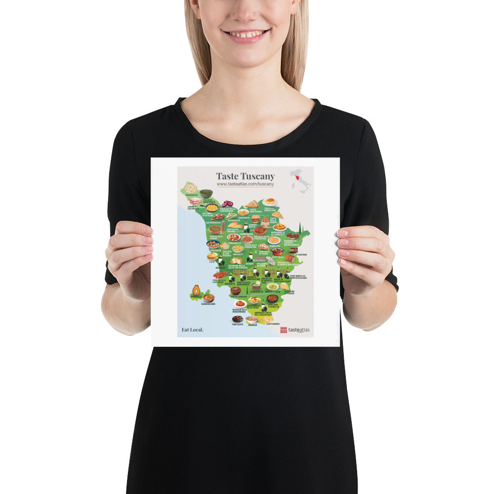 Taste Tuscany Poster (in)、mySite、camillekostekn