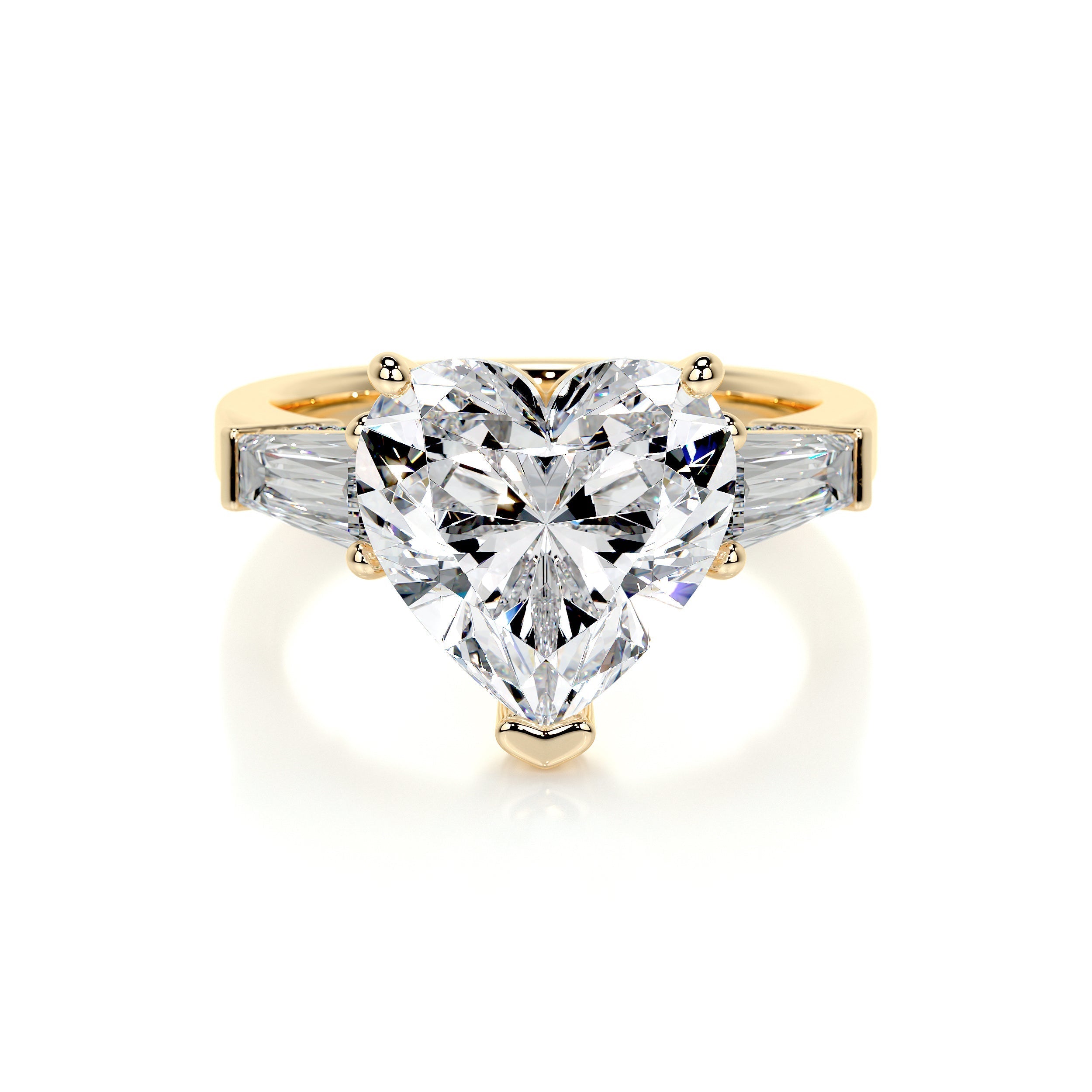 Skylar Lab Grown Diamond Ring - 18K Yellow Gold、mySite、hinf8tx79