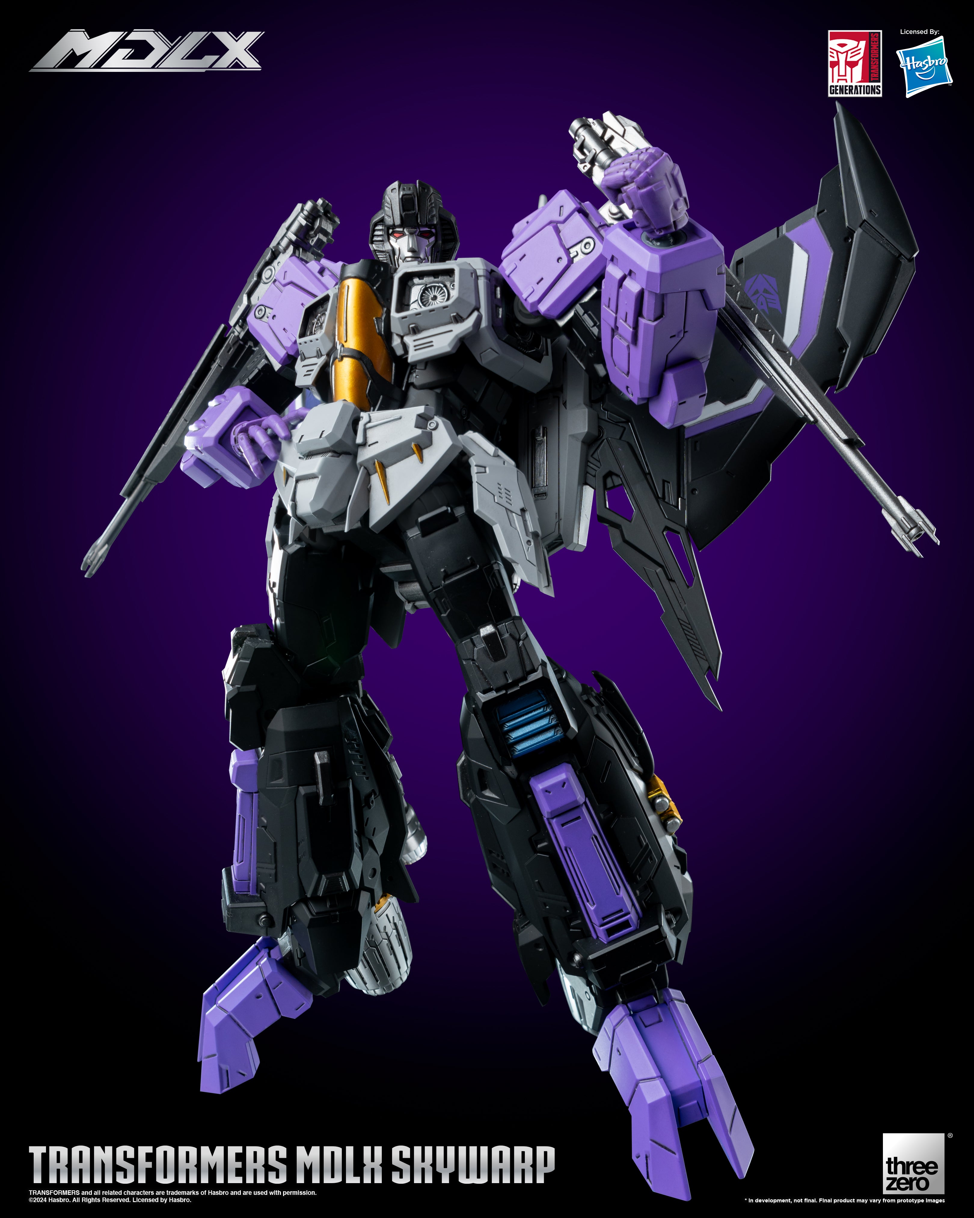 Threezero Transformers MDLX Skywarp、mySite、hgirdovlk