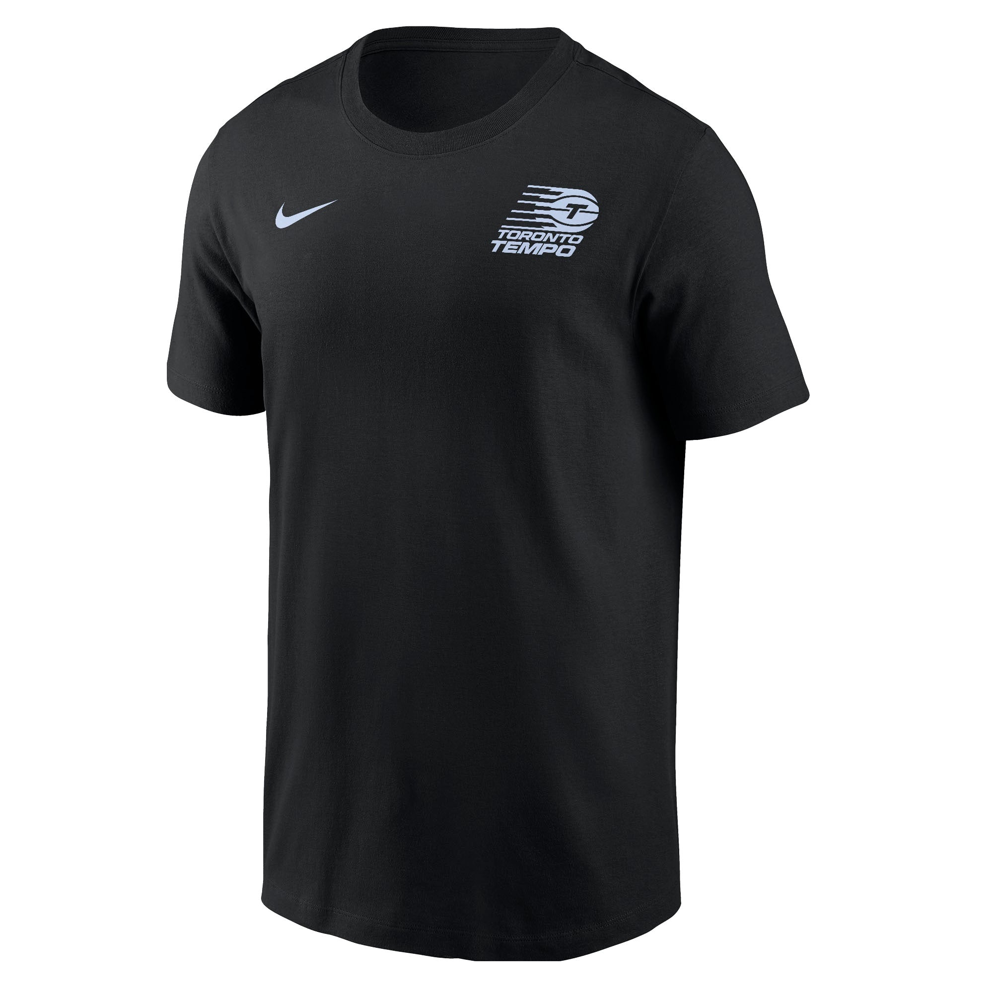 Toronto Tempo Logo Tee - BLACK、mySite、neckold