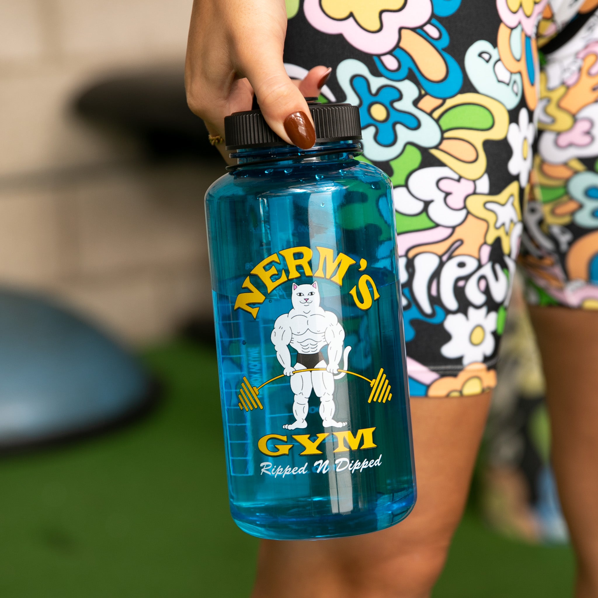  Ripped N Dipped Water Bottle (Blue)、mySite、merchandisen