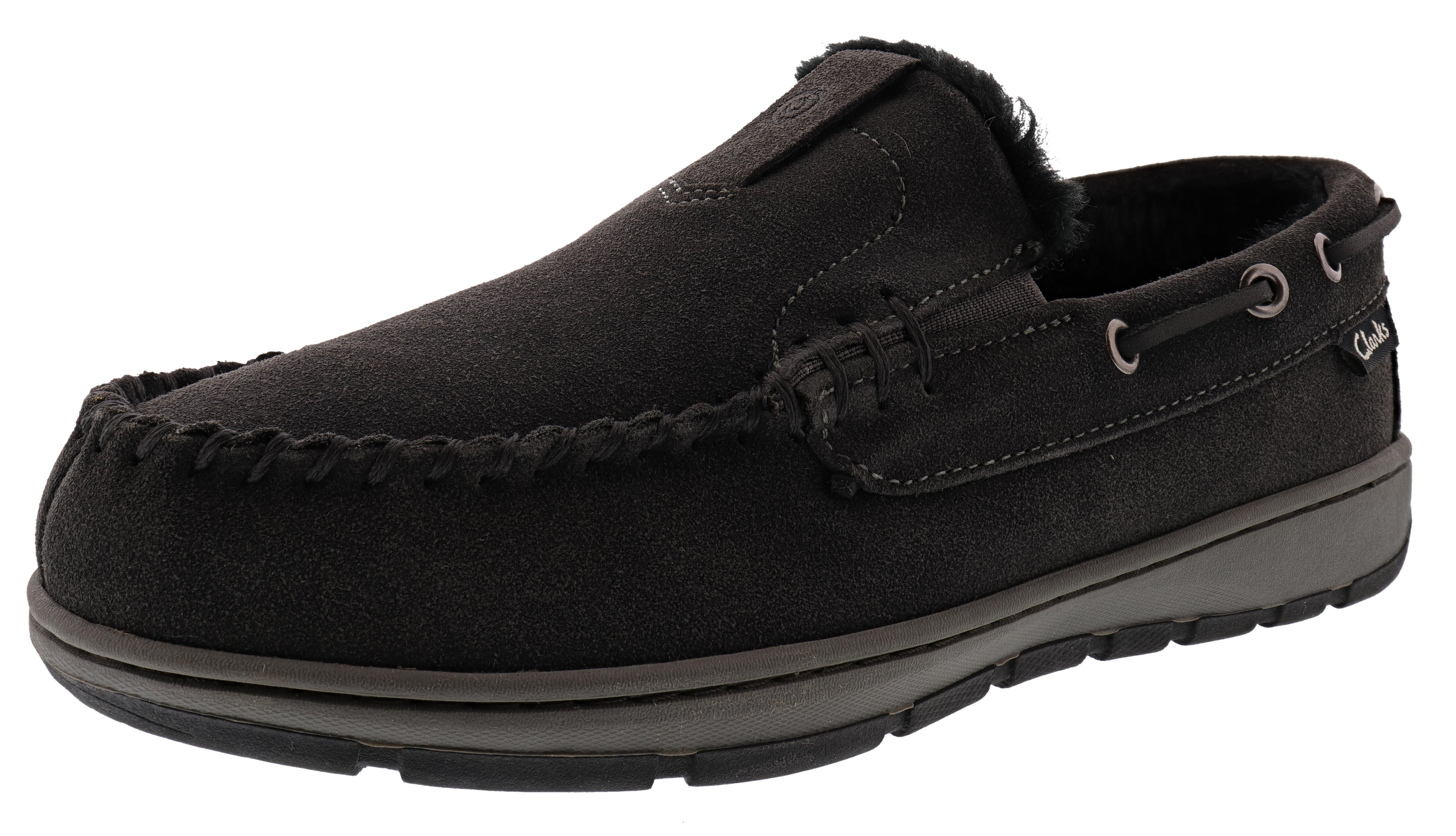 Clarks Men's Indoor Outdoor Moccasin Winter Slippers Justin、mySite、dreamappss