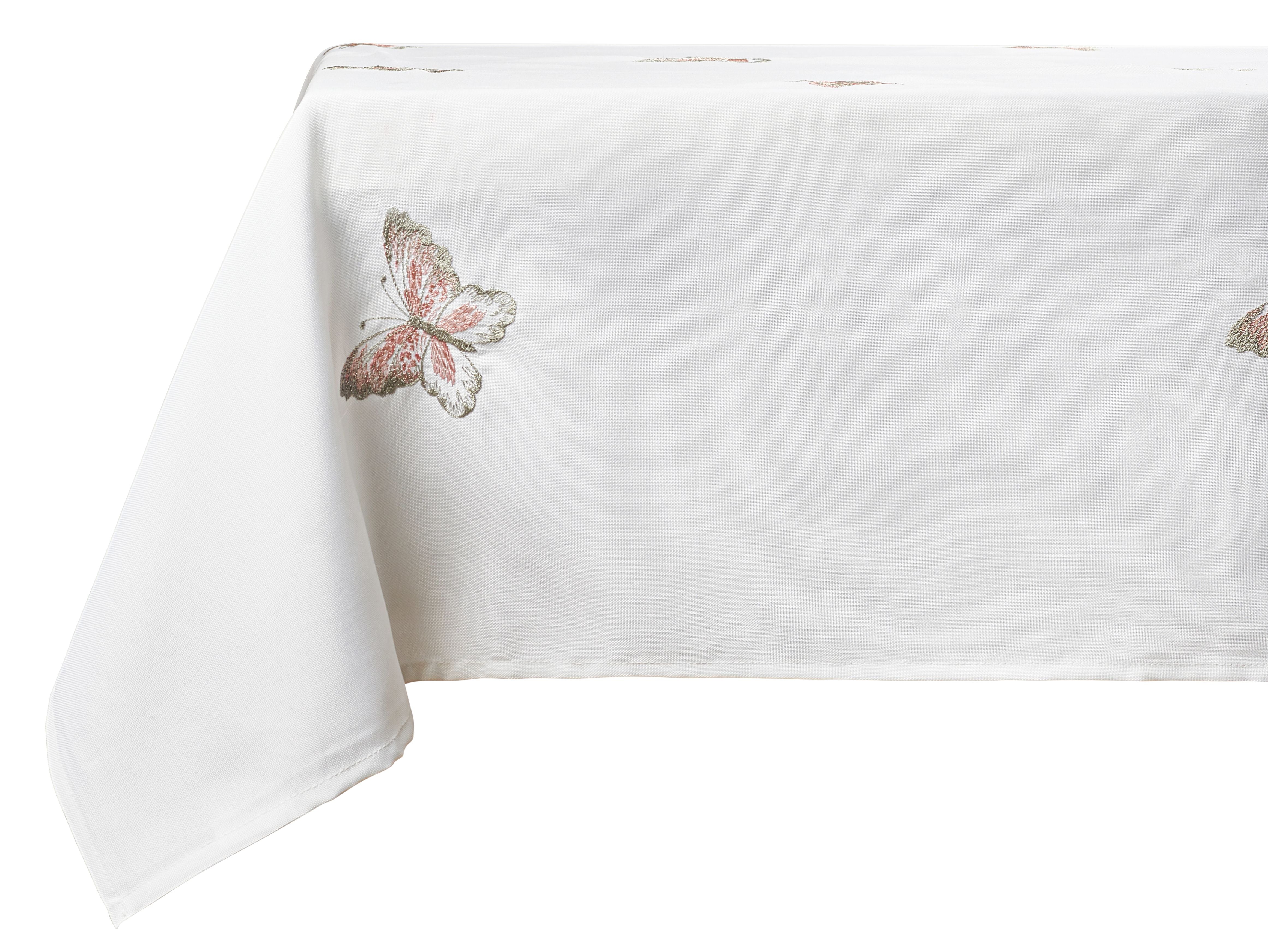  Embroidered Butterfly Tablecloth、mySite、elrpsem3k