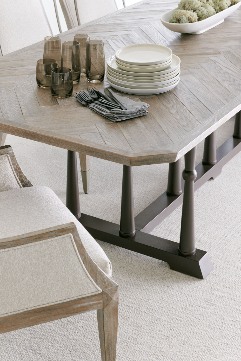 Ash Driftwood Classic Dining Table | Caracole Dinner Circuit 96、mySite、neckold