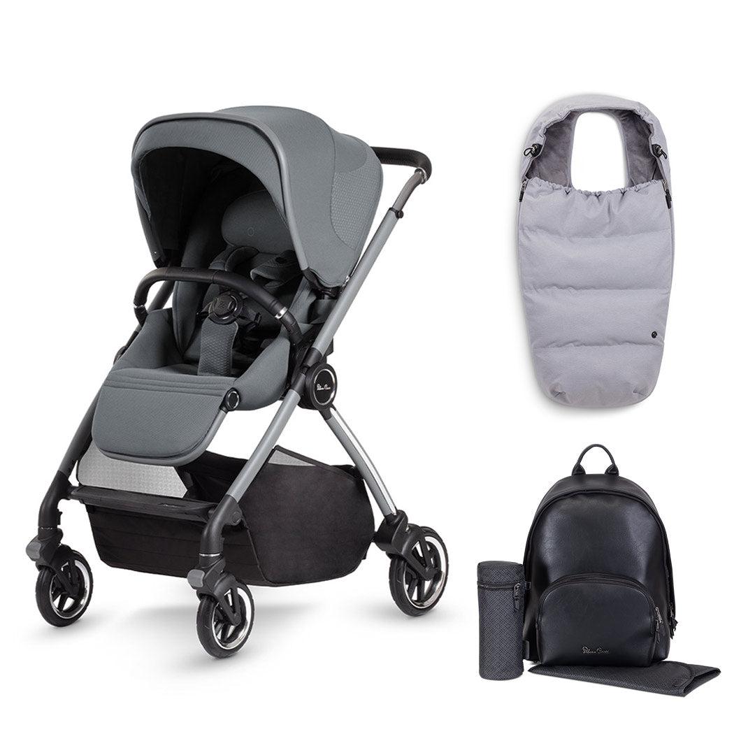  Preloved Silver Cross Dune Pushchair - Glacier、mySite、merchandisen