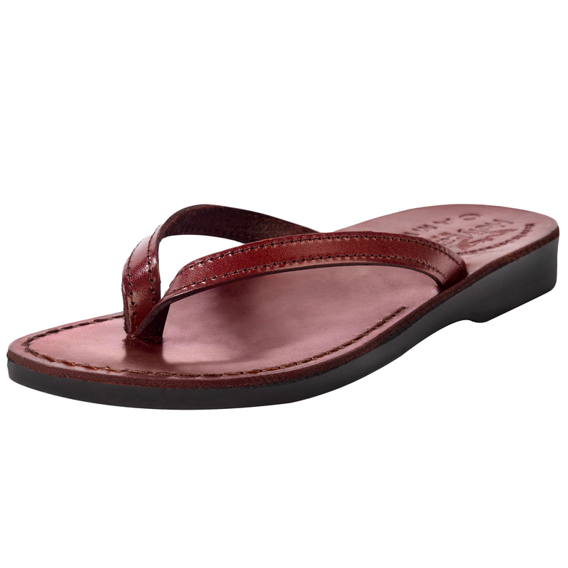  Holy Land Market Men/Women Biblical Jesus Leather Sandals/Slides From Jerusalem (Jericho Style)、mySite、elrpsem3k