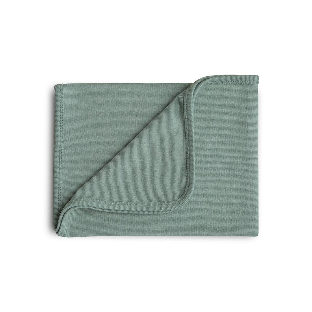  Mushie Ribbed Baby Blanket - Roman Green、mySite、merchandisen