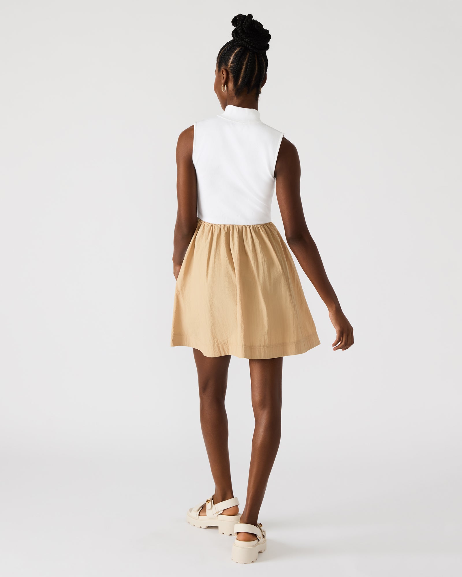 LYON DRESS TAUPE、mySite、gtrtttuynbv