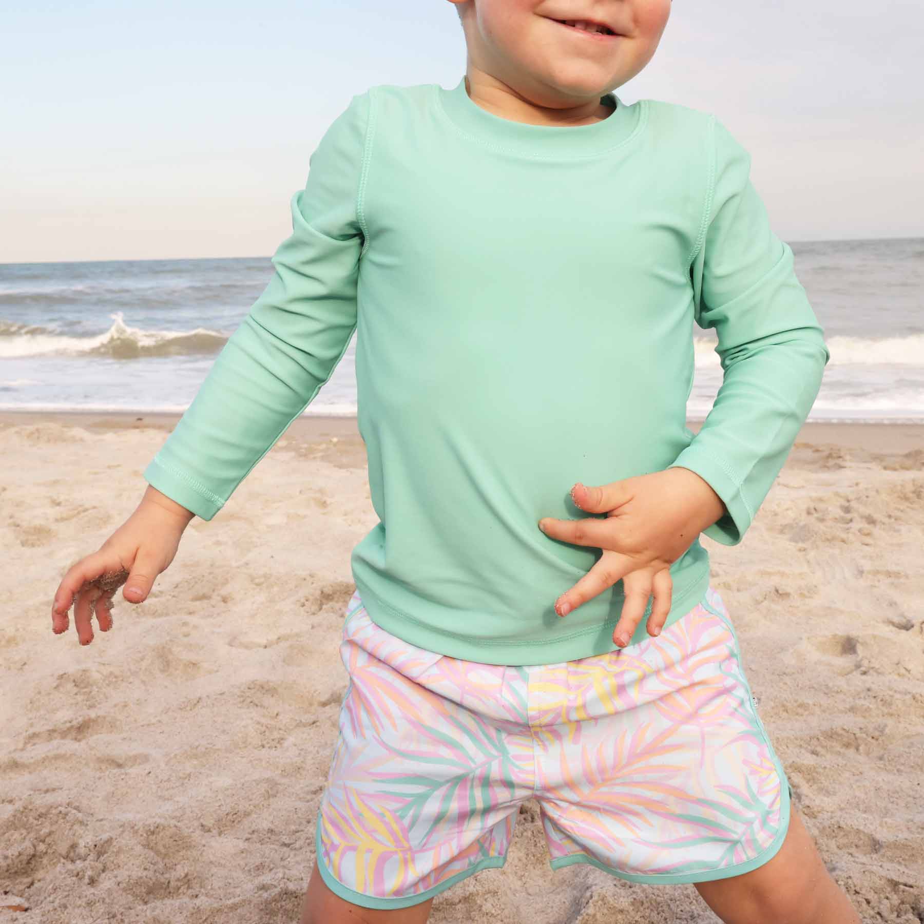  Long Sleeve Rash Guard Shirt | Palm Green、mySite、layawaytickets