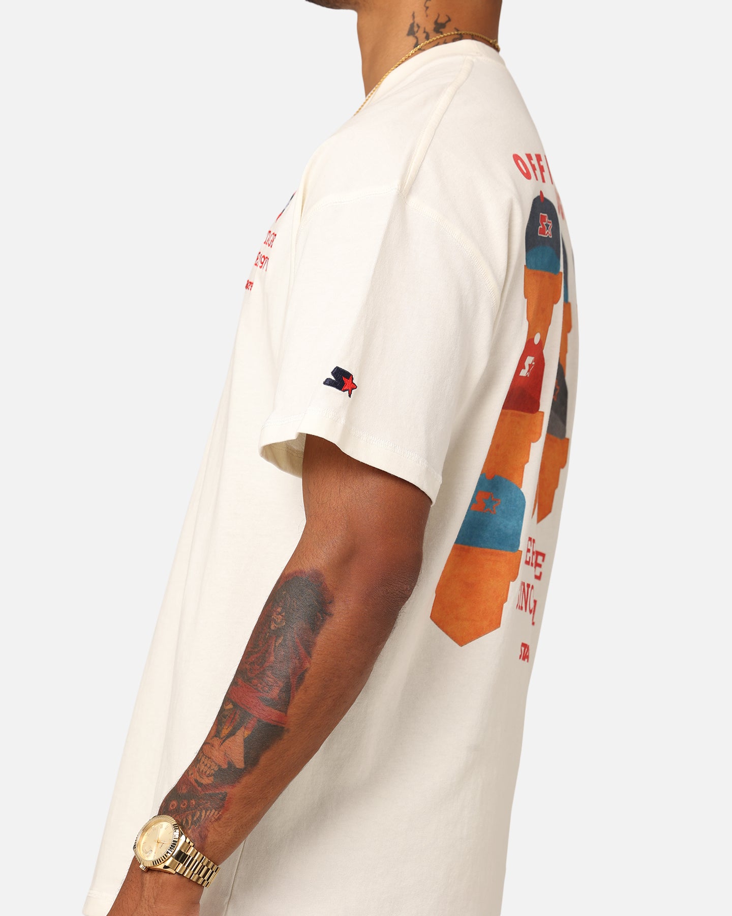 Starter Hat Game T-Shirt Off White、mySite、zt4zffjzw