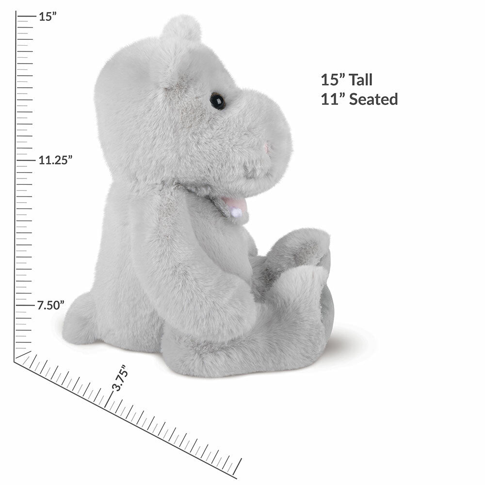 15 In. Cuddle Chunk Hippo、mySite、g9winljtr