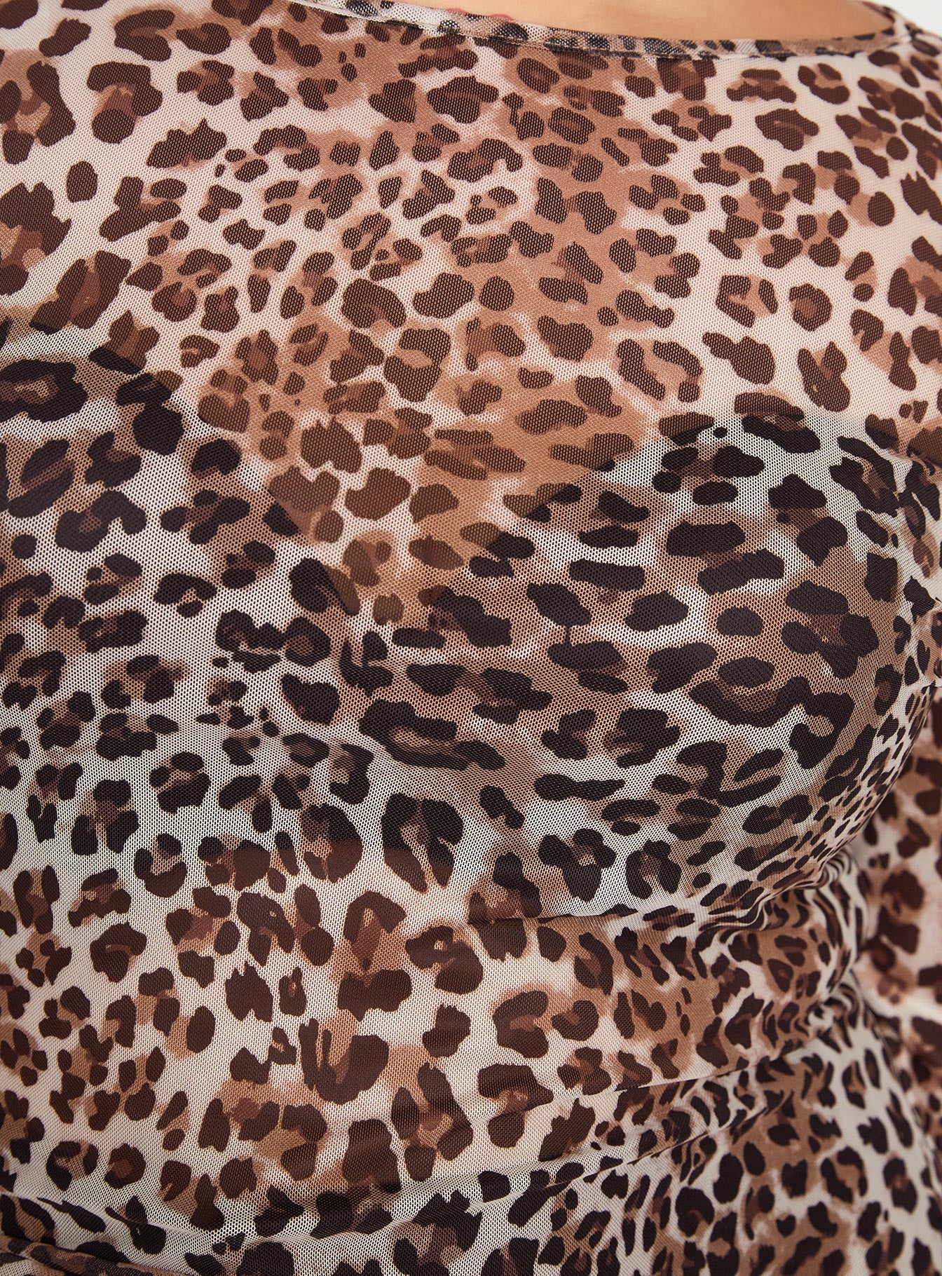 Believe Me Long Sleeve Top Leopard Curve、mySite、solidvoid