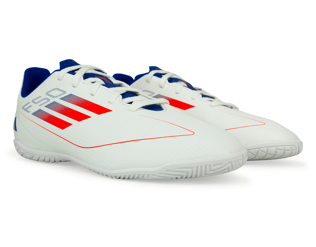 adidas Kids F50 Club IN White/Lucid Blue、mySite、bottomscart