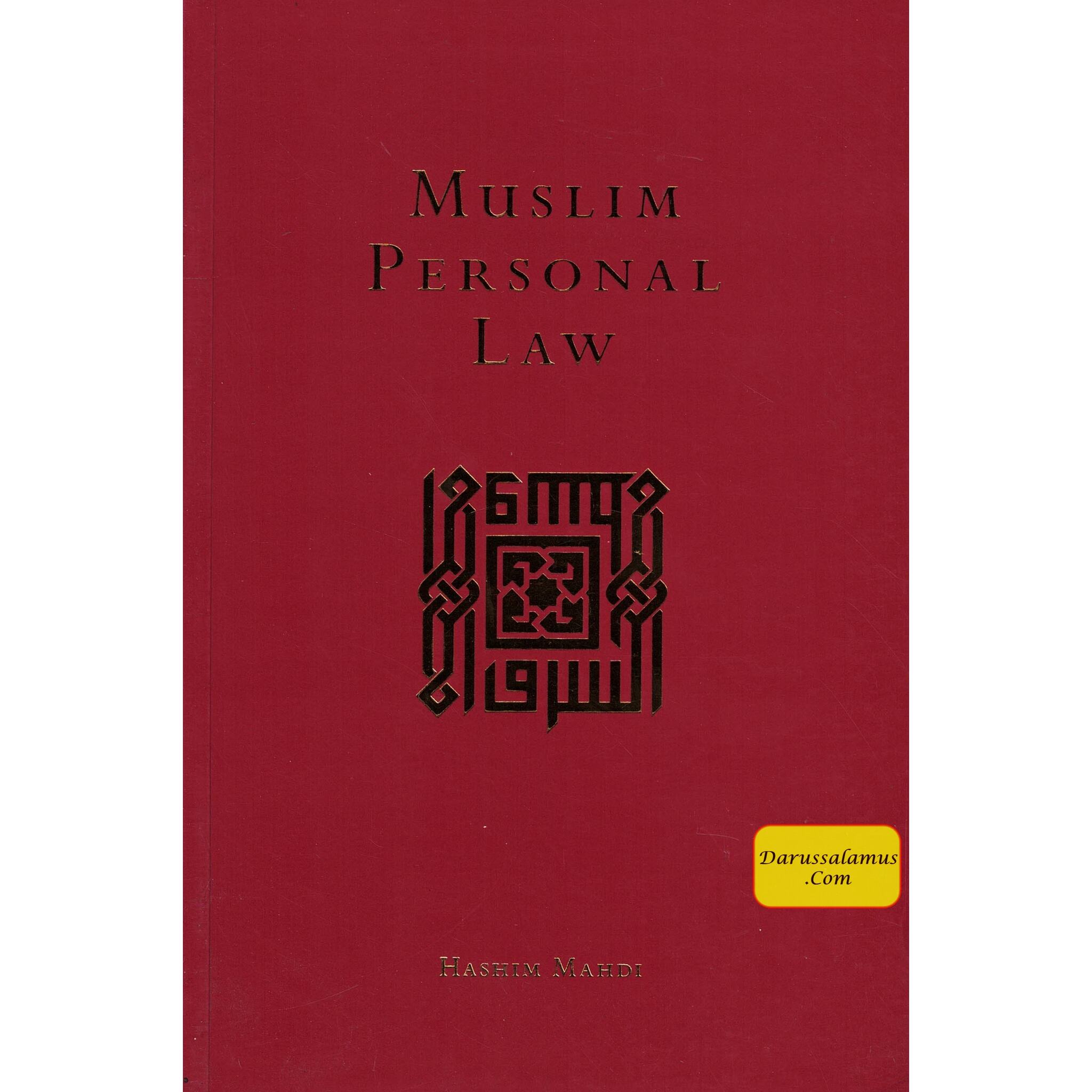 Muslim Personal Law By Hashim Mahdi、mySite、topwebapps
