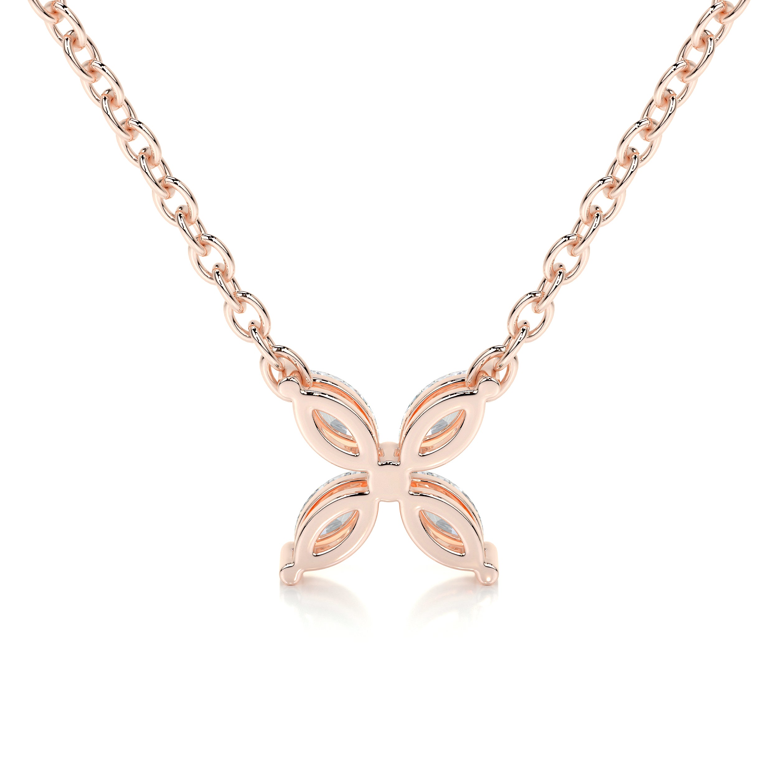 Michelle Diamond Pendant (0.20 Carat) -14K Rose Gold、mySite、hinf8tx79