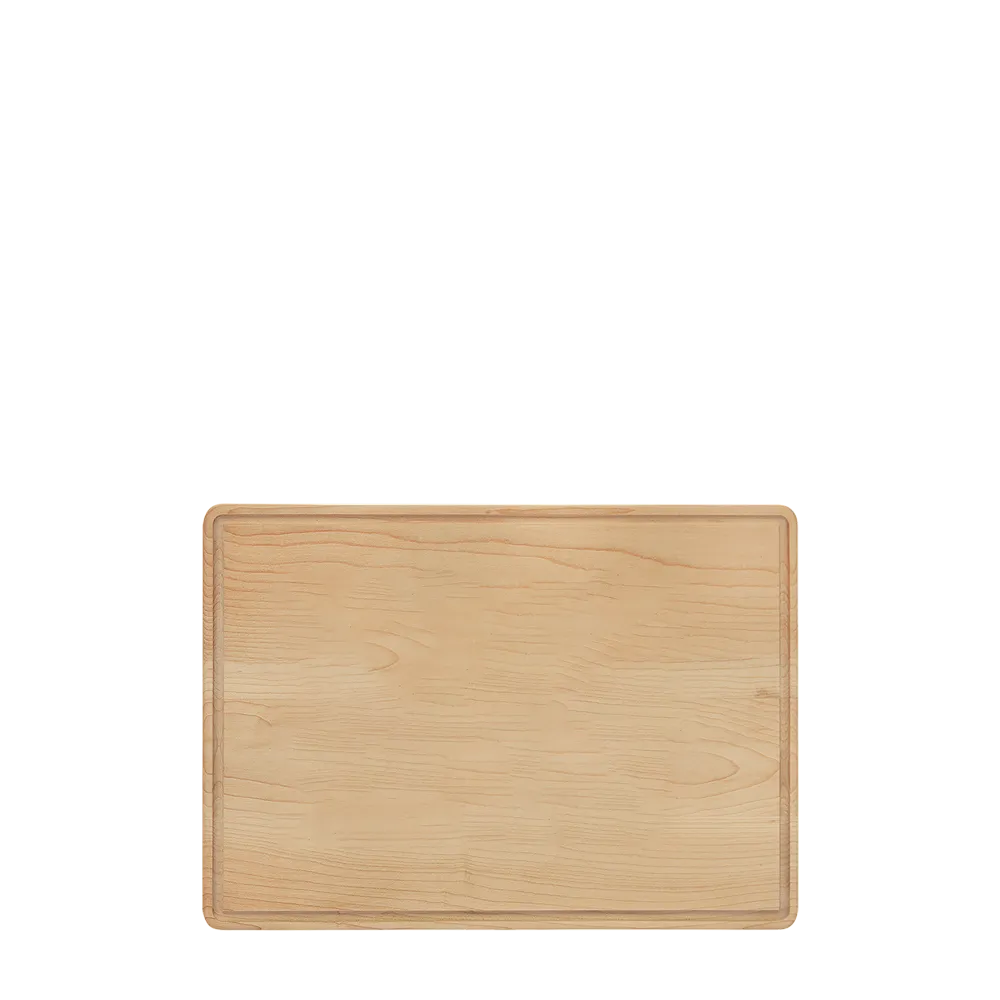 Maple Cutting Board with Drip Ring、mySite、noshort