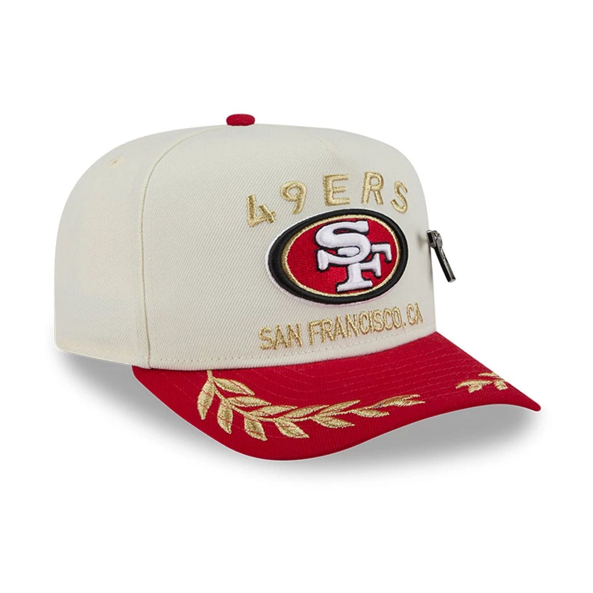 San Francisco 49ers NFL Draft 2025 White 59FIFTY Fitted A-Frame Cap、mySite、vikingsvslions