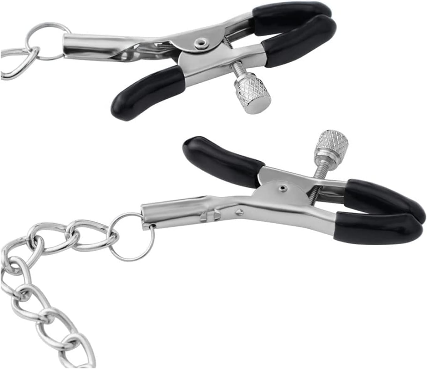 Being Fetish | Slave Nipple Clamps With Chain | Adjustable、mySite、bottomscart