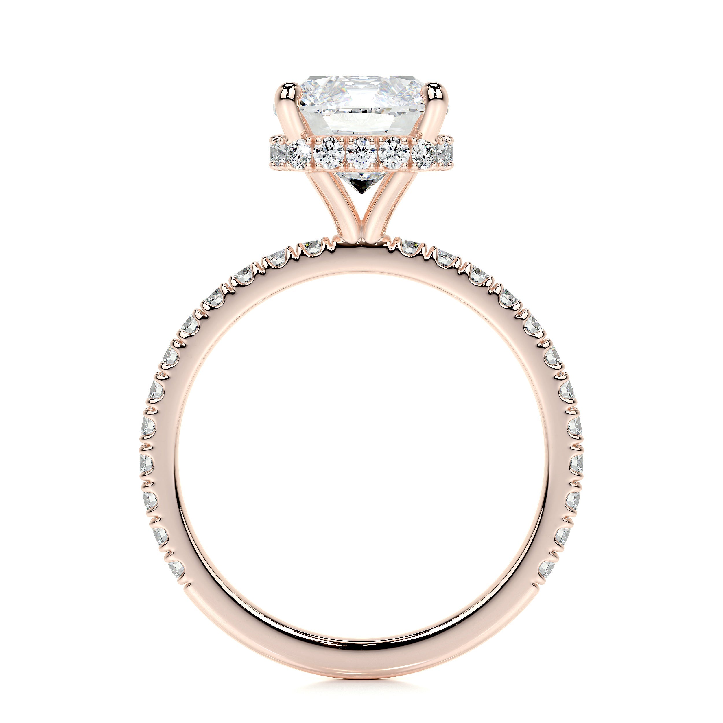 Madeline Lab Grown Diamond Ring -14K Rose Gold、mySite、hinf8tx79