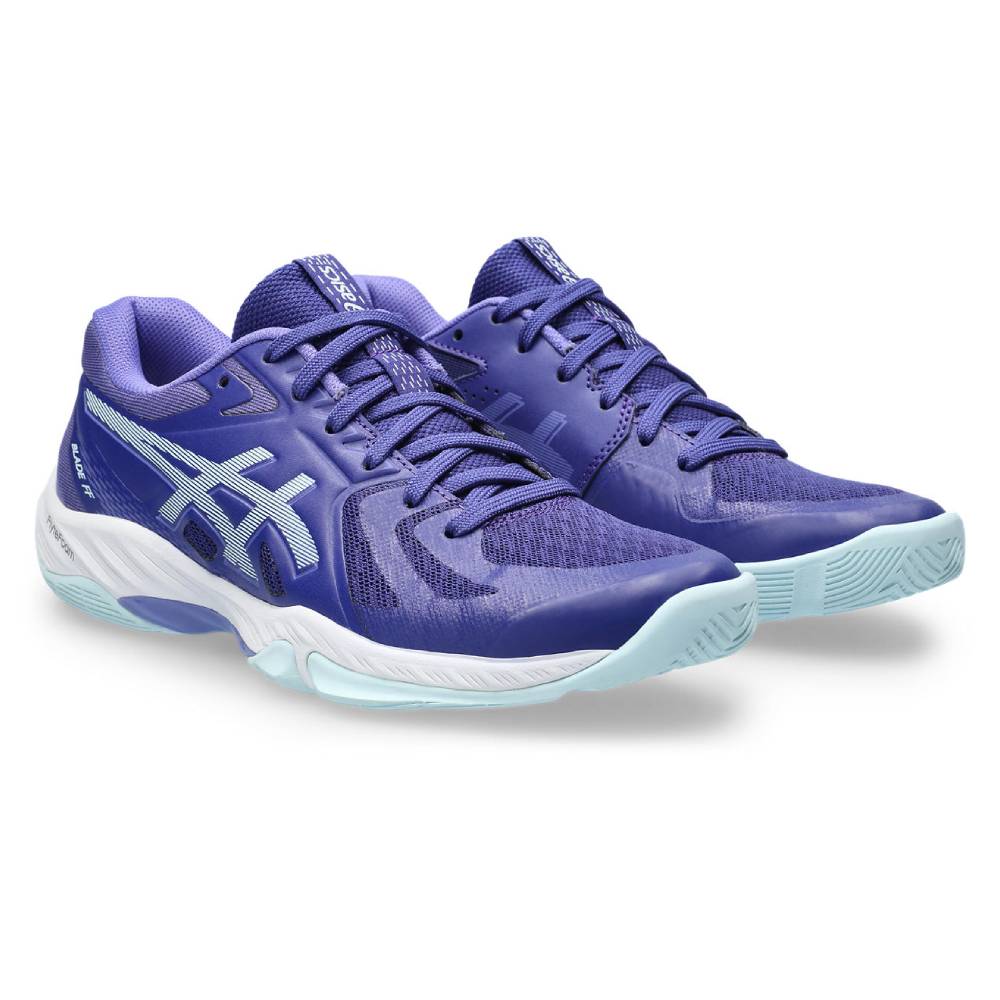 Asics Gel Blade FF Women's Indoor Court Shoe (Purple/Blue)