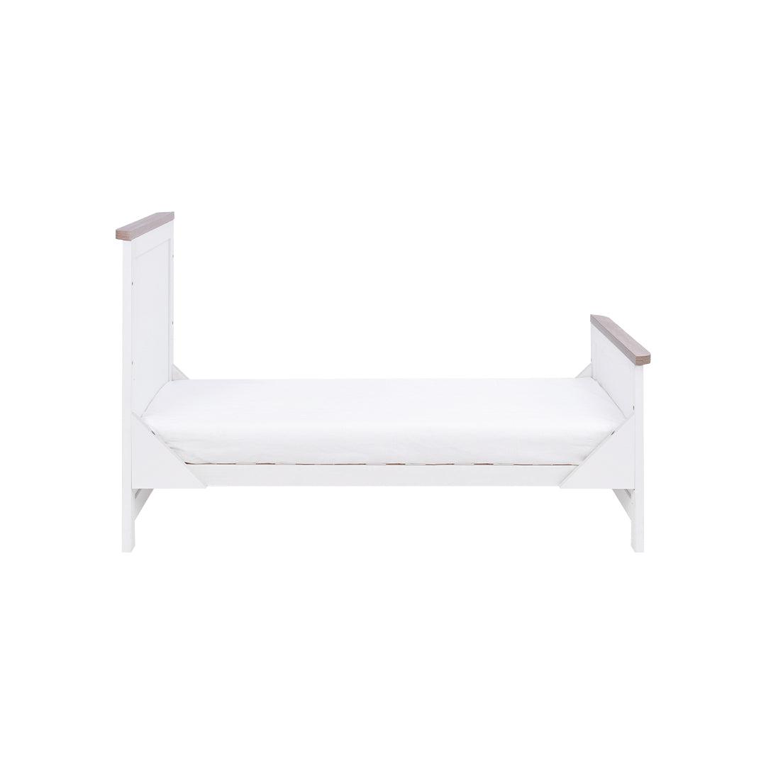  Tutti Bambini Verona Cot Bed - White/Oak、mySite、merchandisen