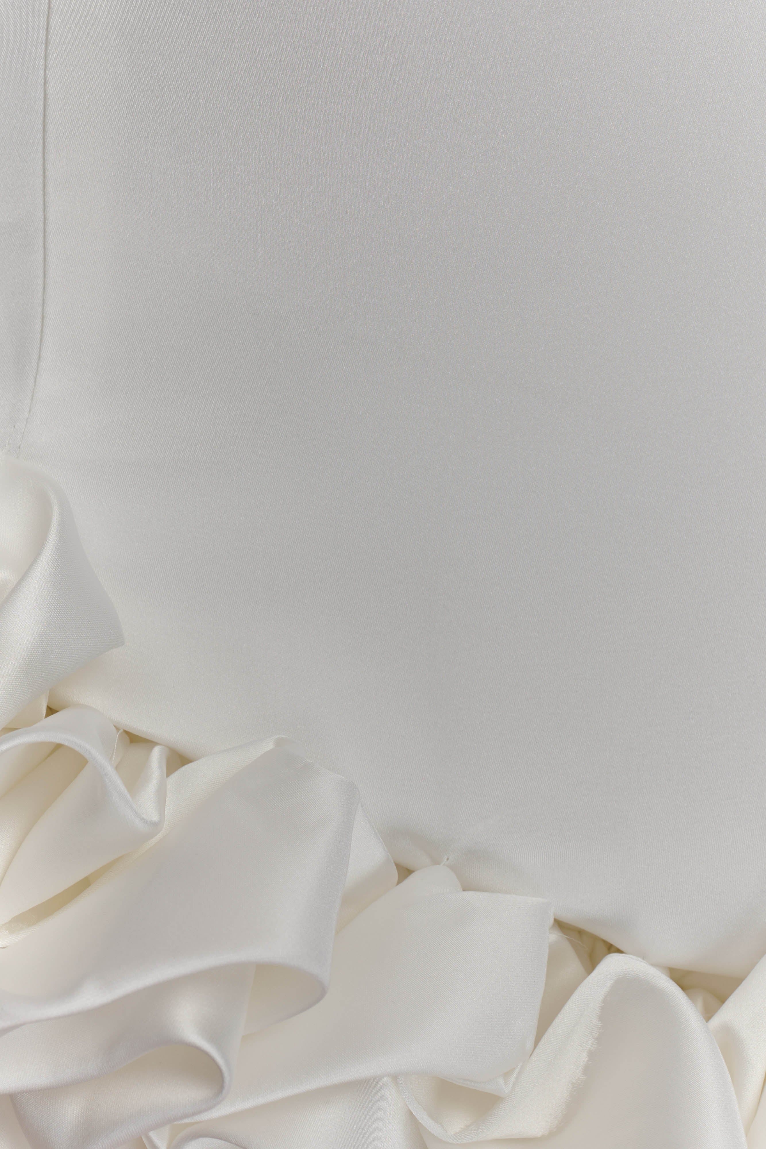 Alba Bubble Mini Dress - White、mySite、solidvoid