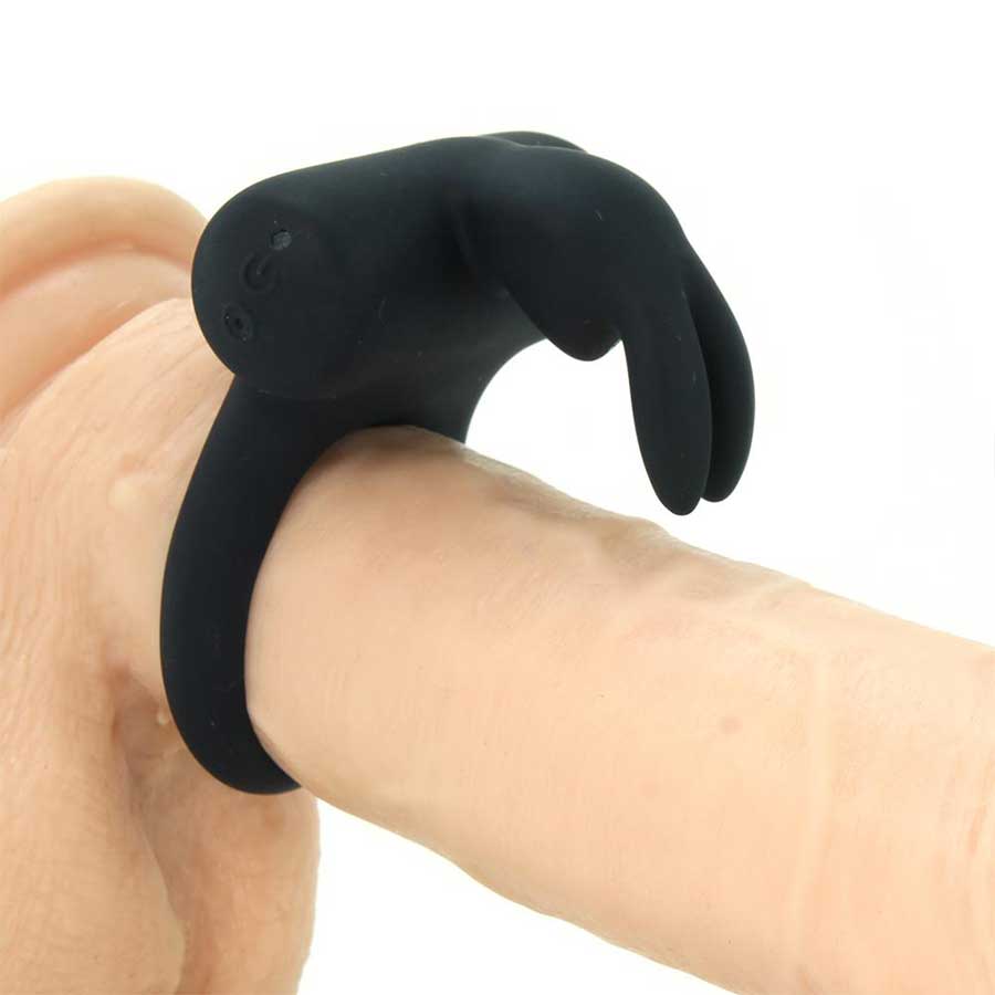 VeDo Frisky Bunny Rechargeable Vibrating Silicone Rabbit Cock Ring、mySite、bottomscart