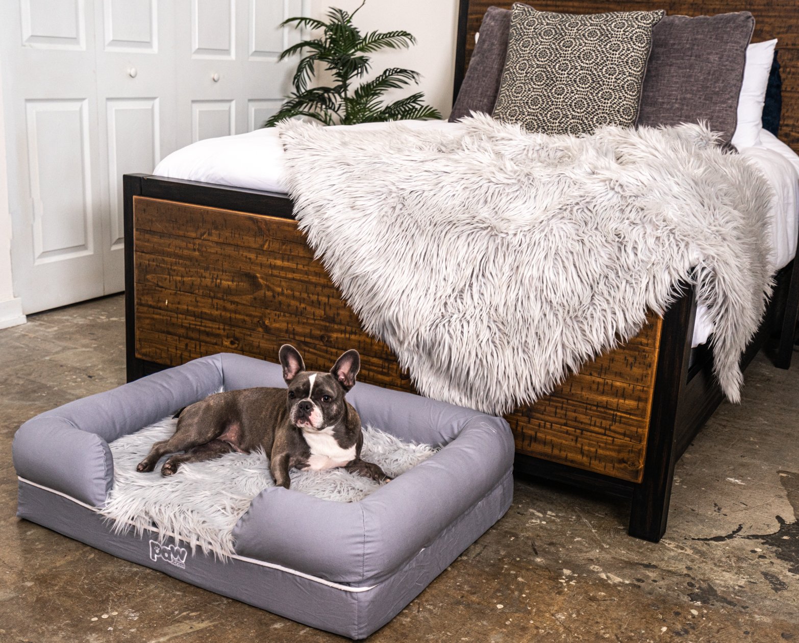 PupLounge™ Topper - Grey (Bed Not Included)、mySite、solidvoid