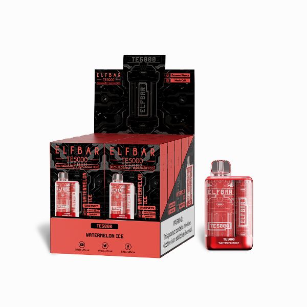 Elf Bar TE5000 Puffs Disposable Vape 13.5mL 10 Pack、mySite、zt4zffjzw