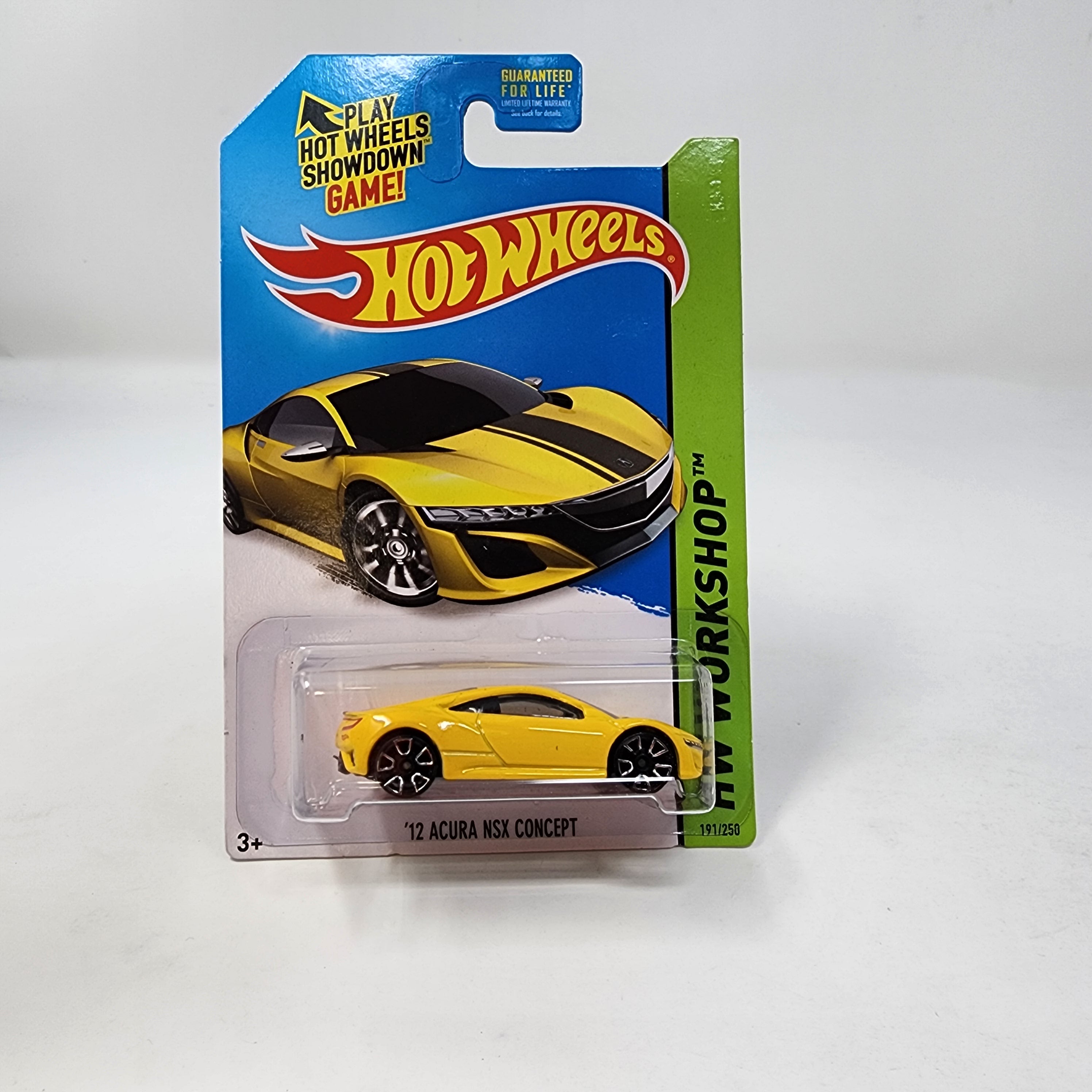 '12 Acura NSX Concept #191 * Yellow * 2015 Hot Wheels、mySite、hgirdovlk