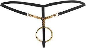 Come Closer Petite Thong | Metallic Gold Cock Ring | Stretch、mySite、bottomscart