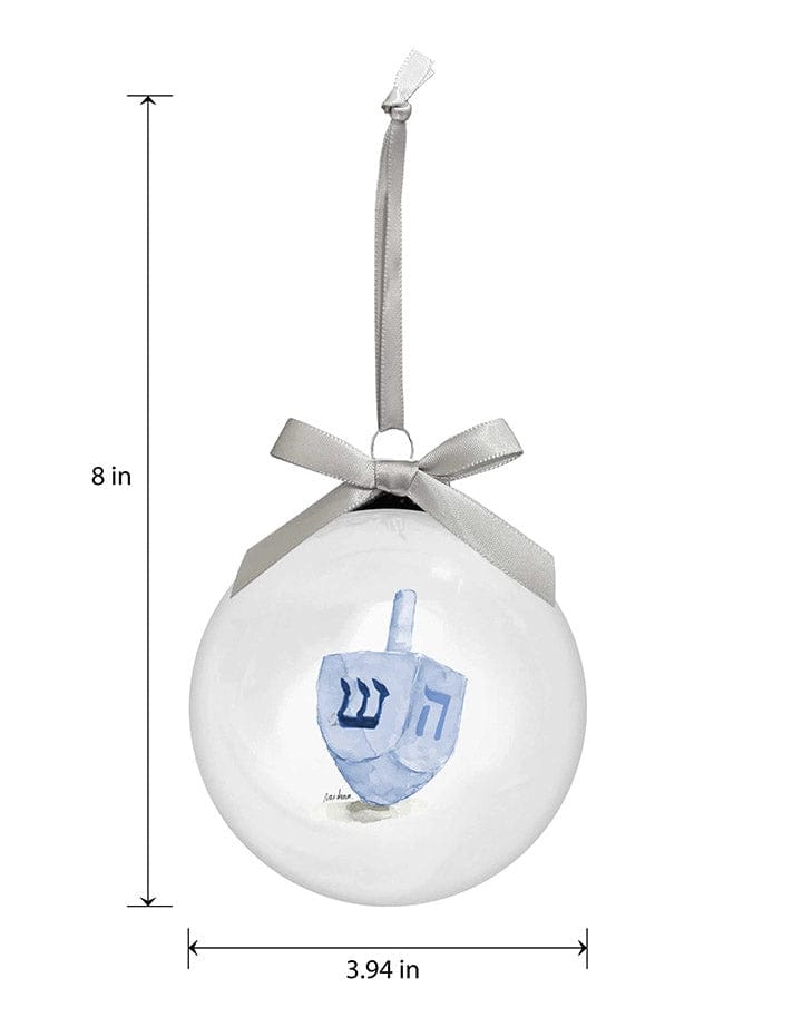 Dreidel, Dreidel, Dreidel Glass Ornaments - Set of 2、mySite、topwebapps