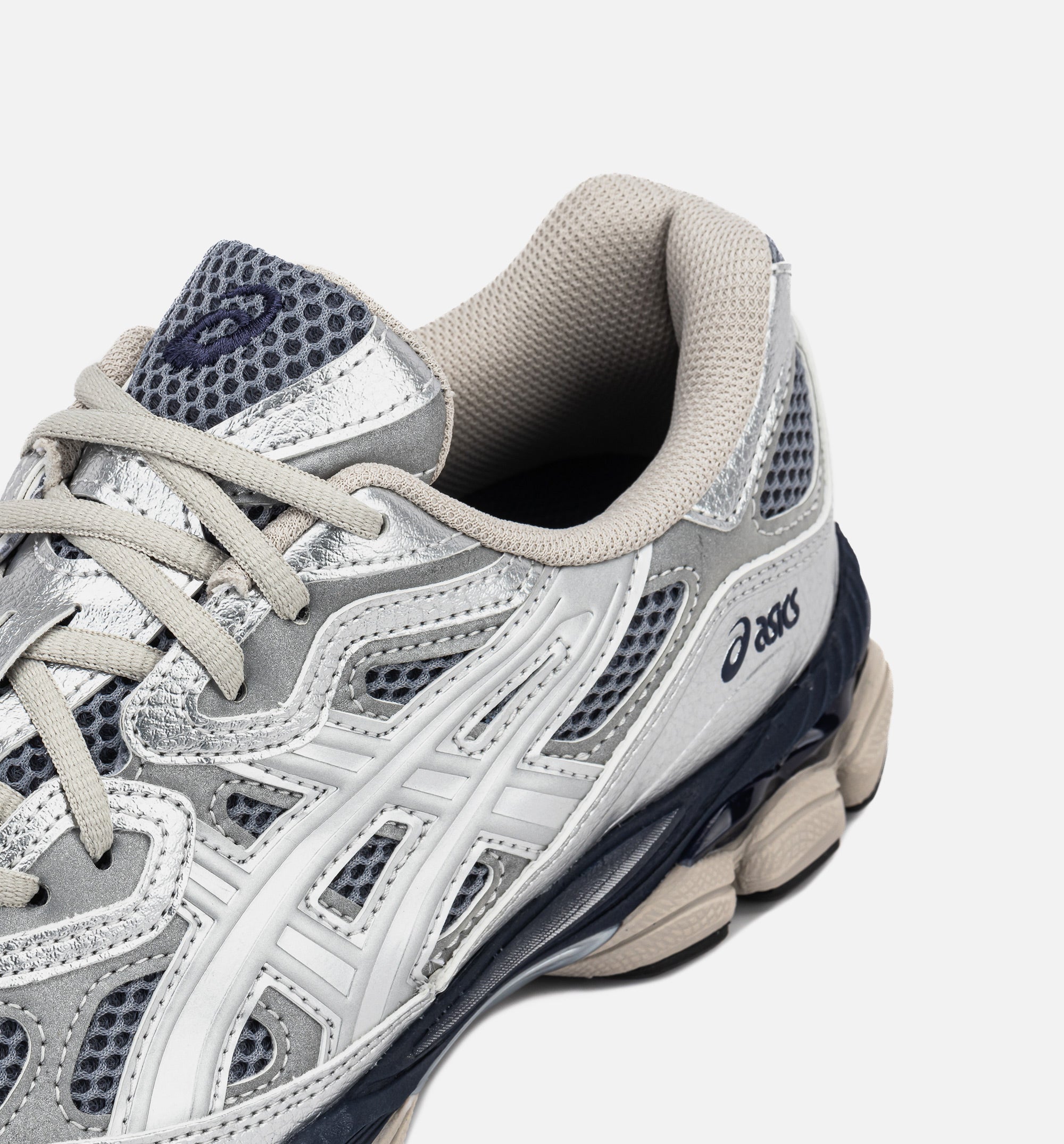 Gel NYC Pure Silver Mens Lifestyle Shoe - Pure Silver/Midnight Limit One Per Customer、mySite、dreamappss