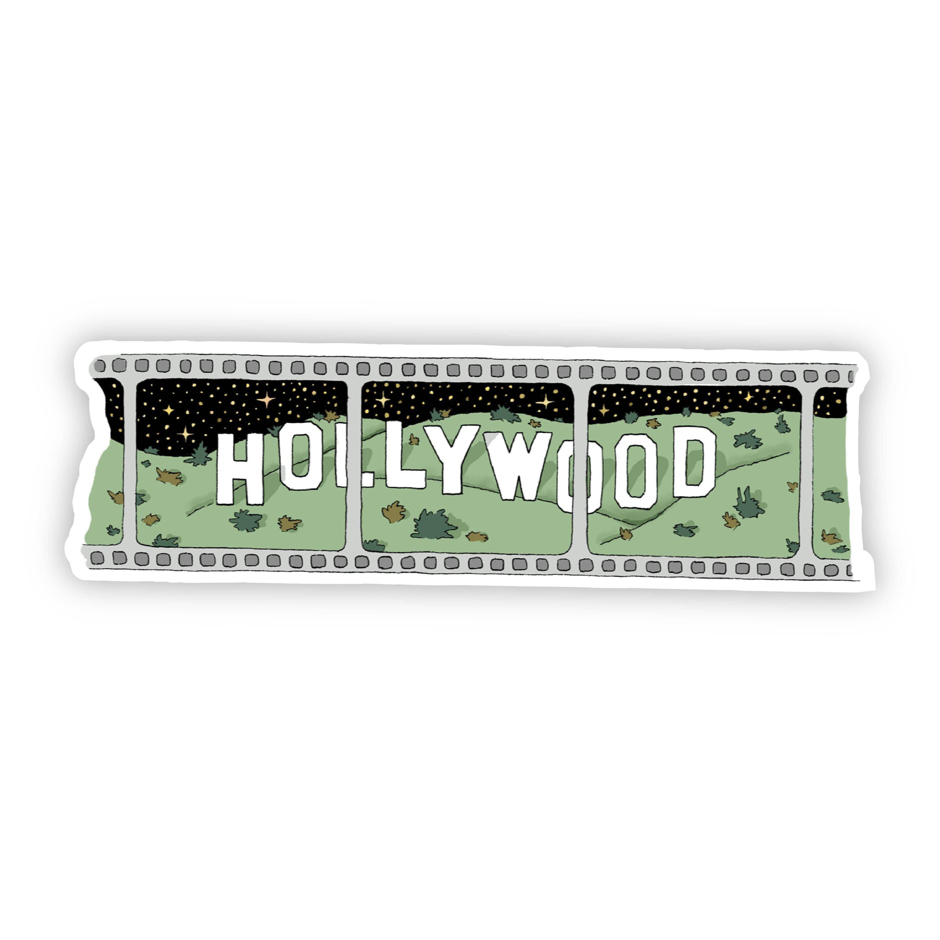  Hollywood Movie Reel Silver Sticker California、mySite、elrpsem3k