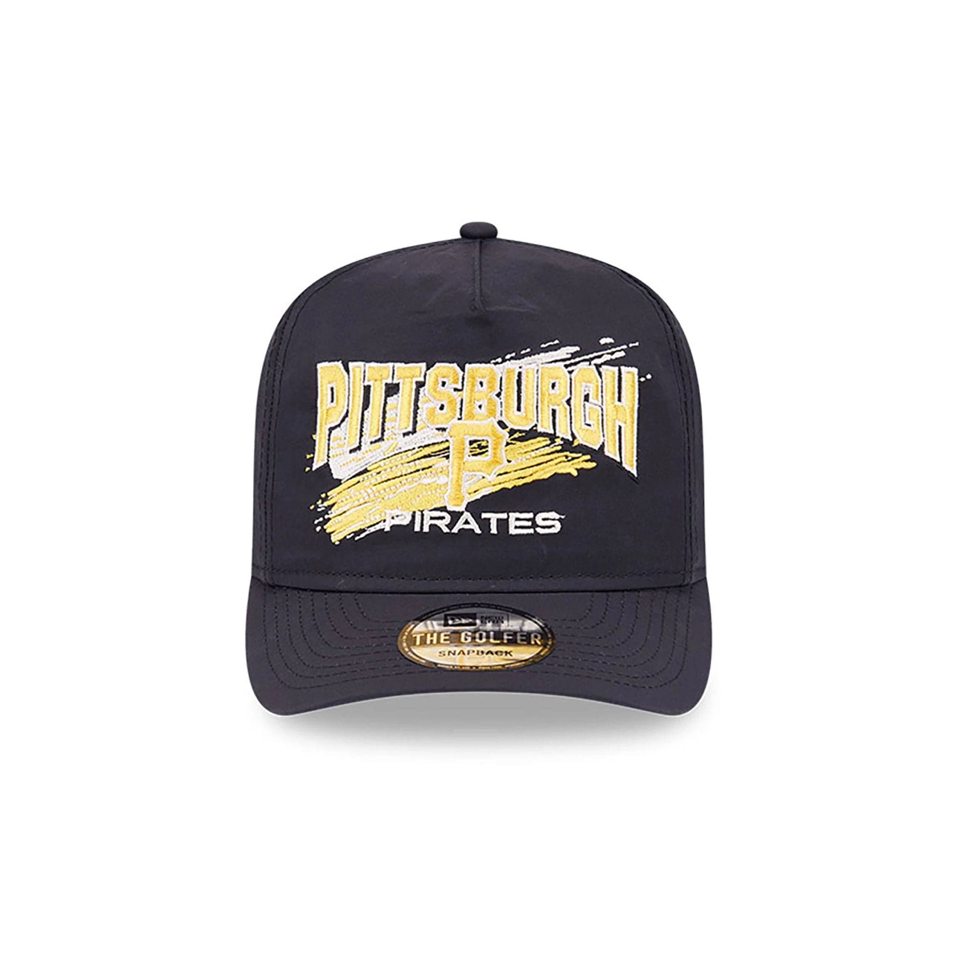 Pittsburgh Pirates Throwback Brush Black Golfer Clipback Adjustable Cap、mySite、vikingsvslions