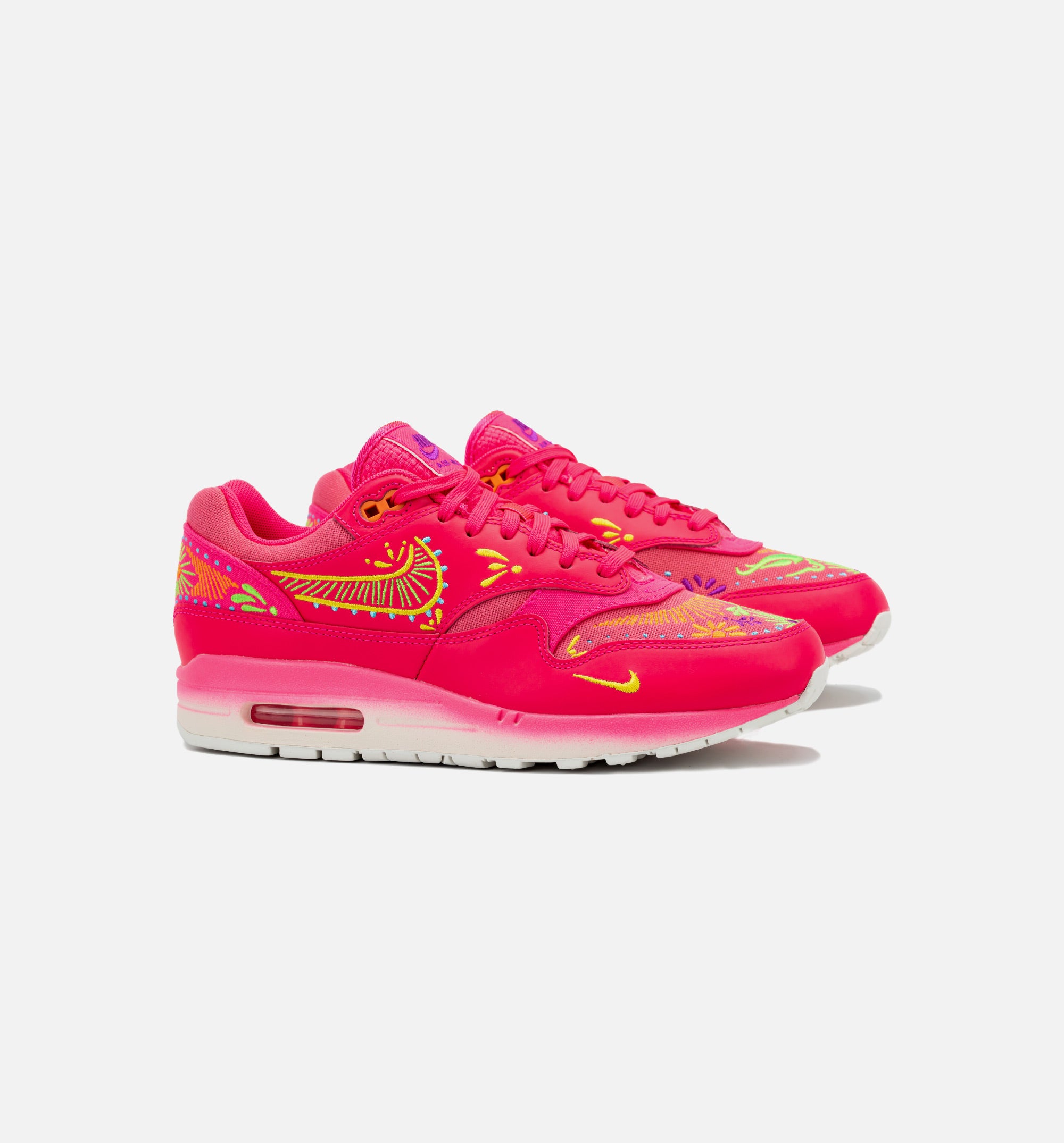 Air Max 1 Dia De Muertos Mens Lifestyle Shoe - Hyper Pink/Yellow、mySite、dreamappss