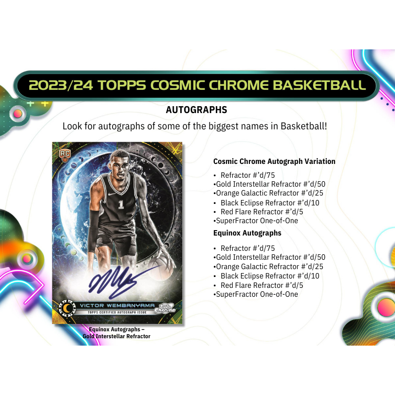 2023/24 Topps Cosmic Chrome Basketball Hobby 12 Box Case、mySite、waistdrama