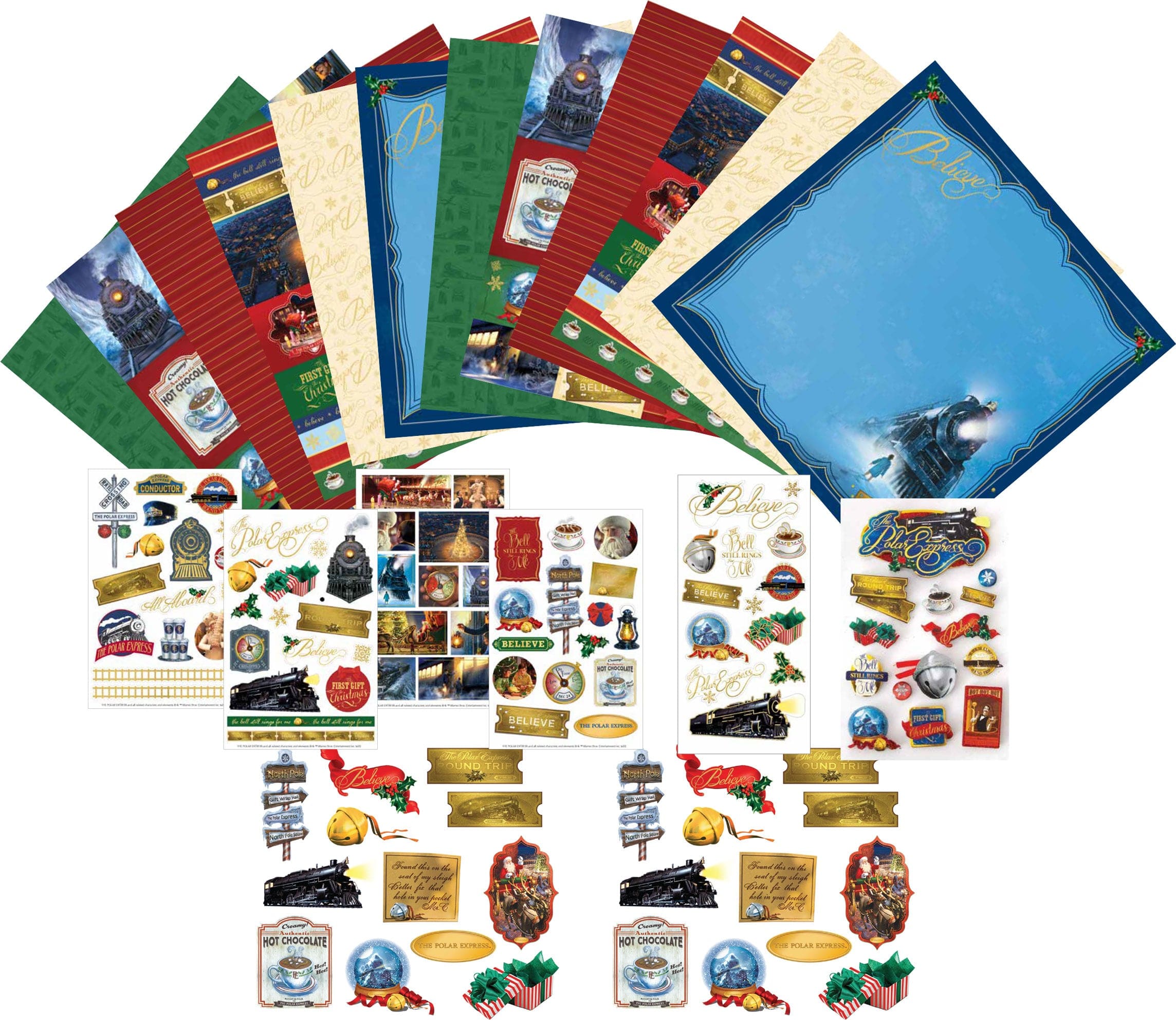  Craft Kit - The Polar Express Paper Crafting Collection、mySite、ghnorth