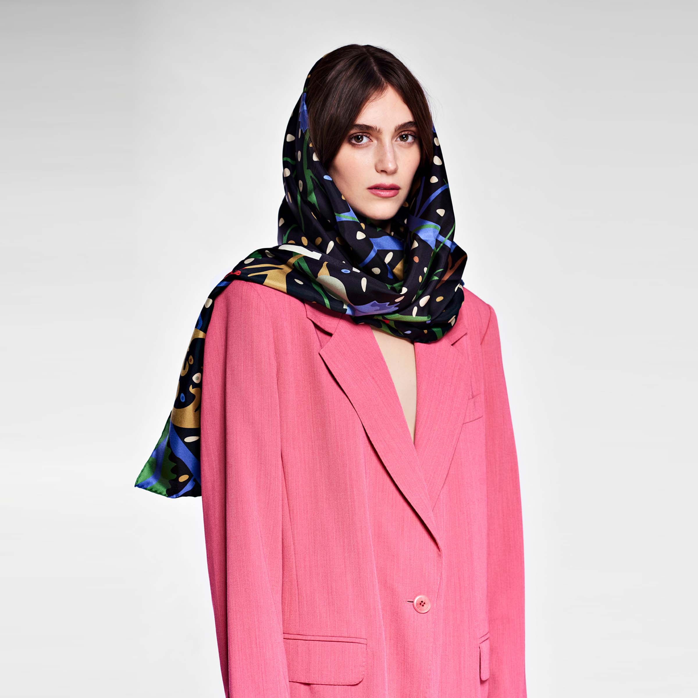 Silk and Cashmere Stole LIUTO by Orequo、mySite、neckold