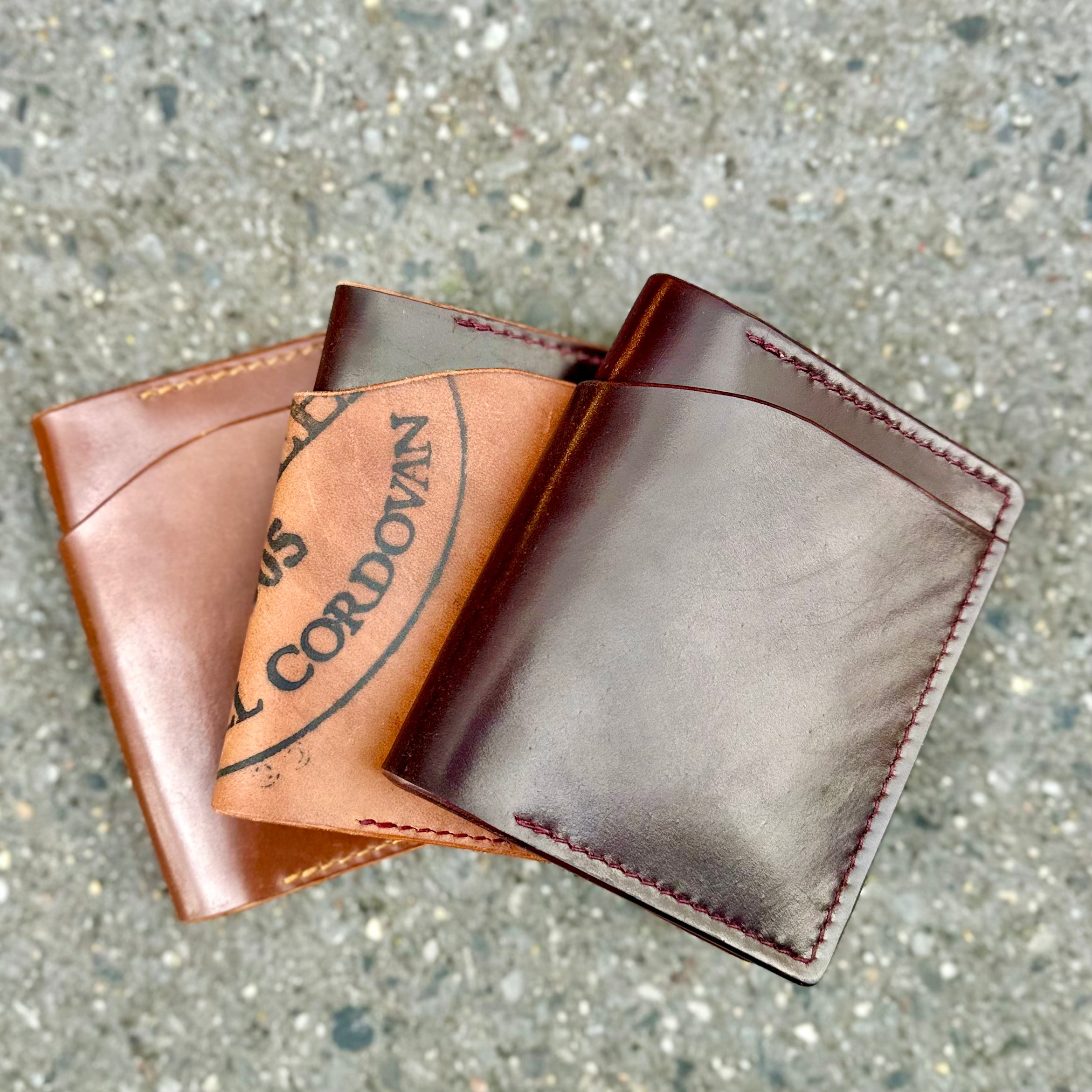  Herb Bi-Fold Wallet in Shell Cordovan、mySite、preschool7hills