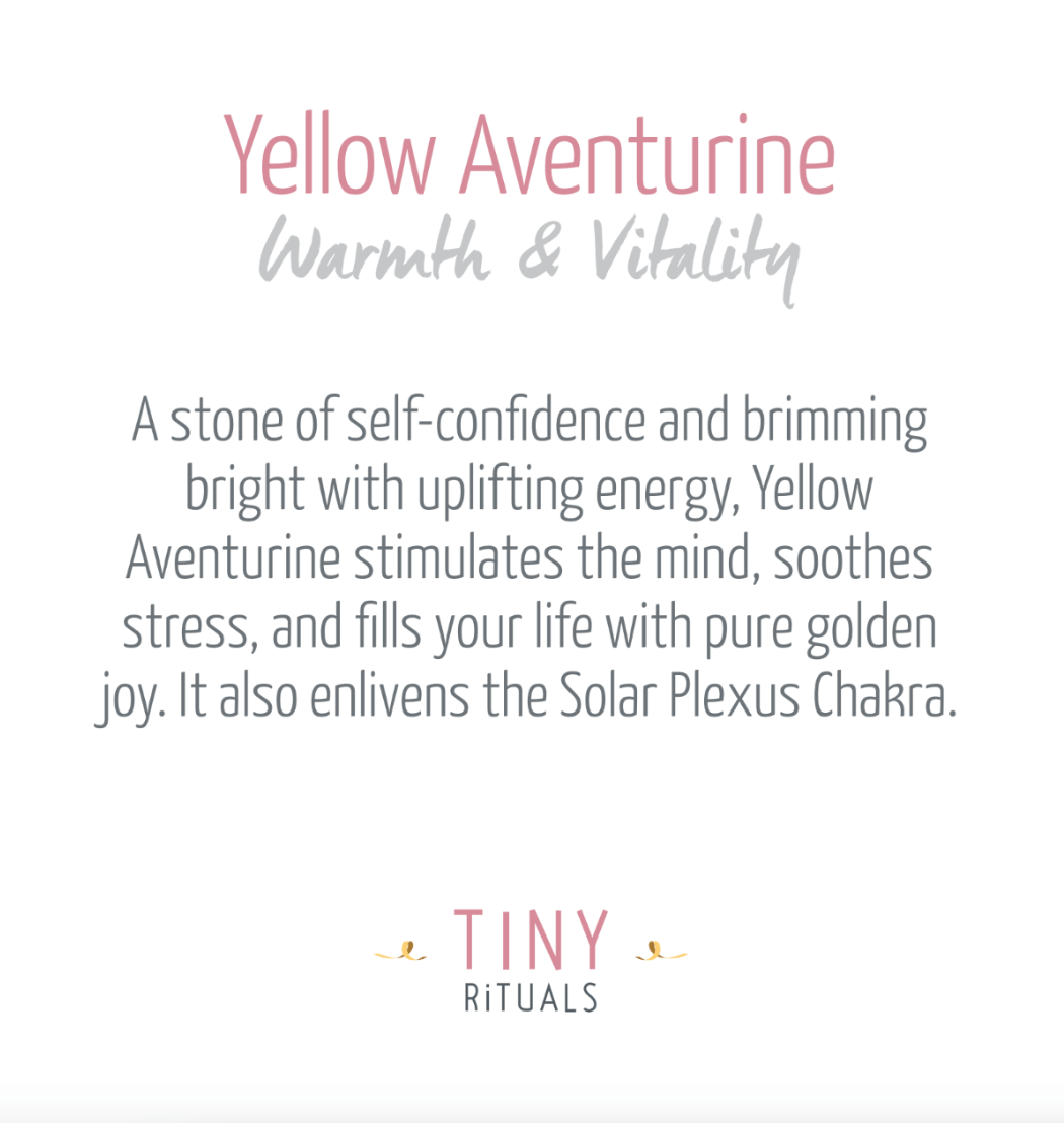 Yellow Aventurine Worry Stone、mySite、hinf8tx79