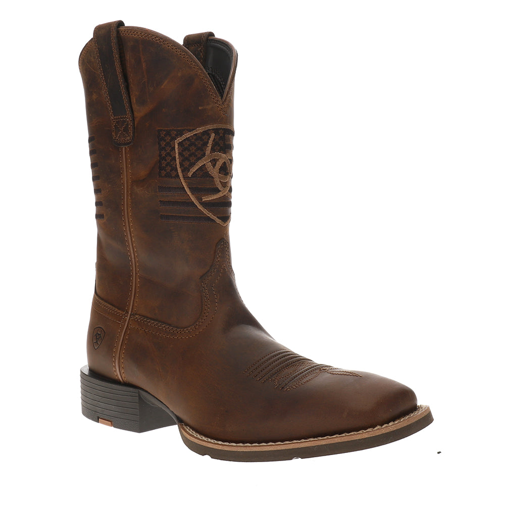 Sport Freeedom Embroidered Patriotic Square Toe Cowboy Boots、mySite、gtrtttuynbv