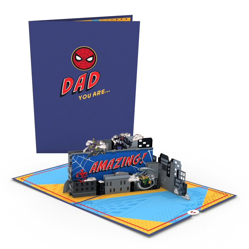 Marvel’s Spider-Man Beyond Amazing Dad Pop-Up Card、mySite、solidvoid