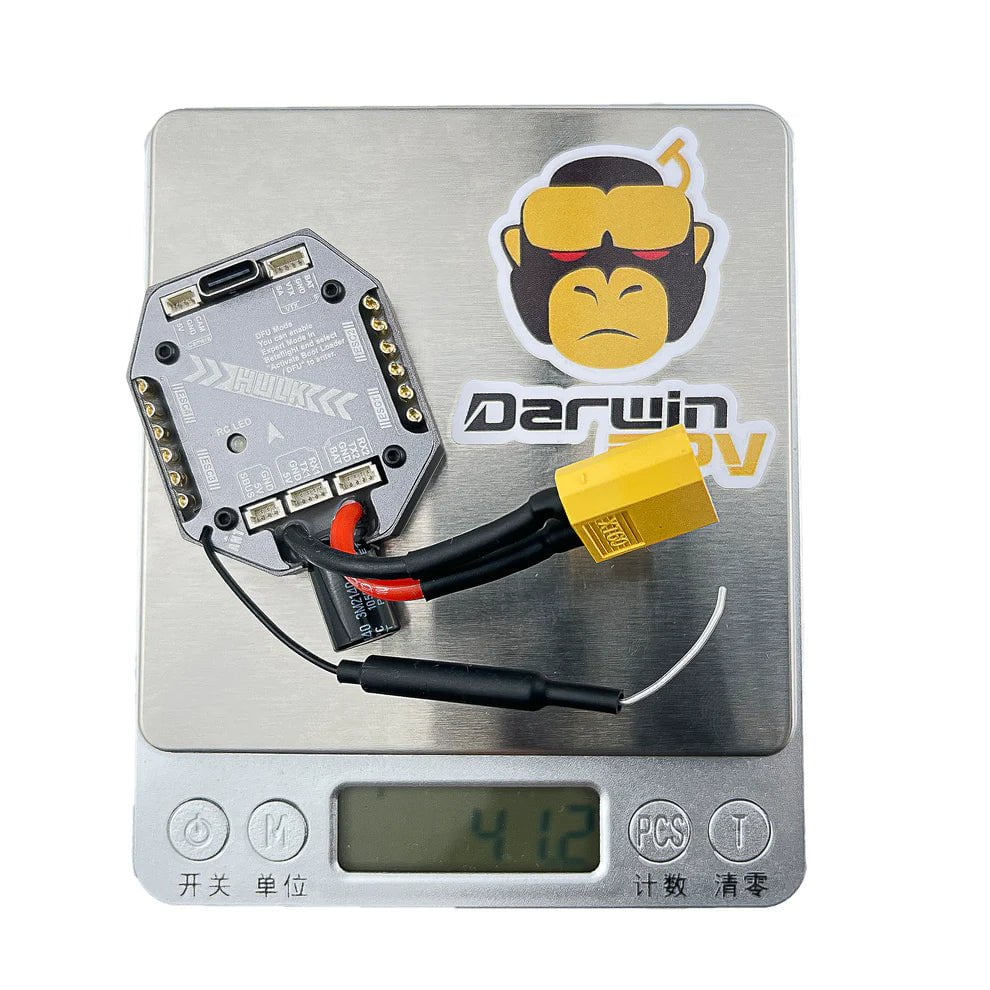  DarwinFPV HULK F411/45A 3-6S AIO Flight Controller w/ SPI ELRS 2.4GHz、mySite、merchandisen