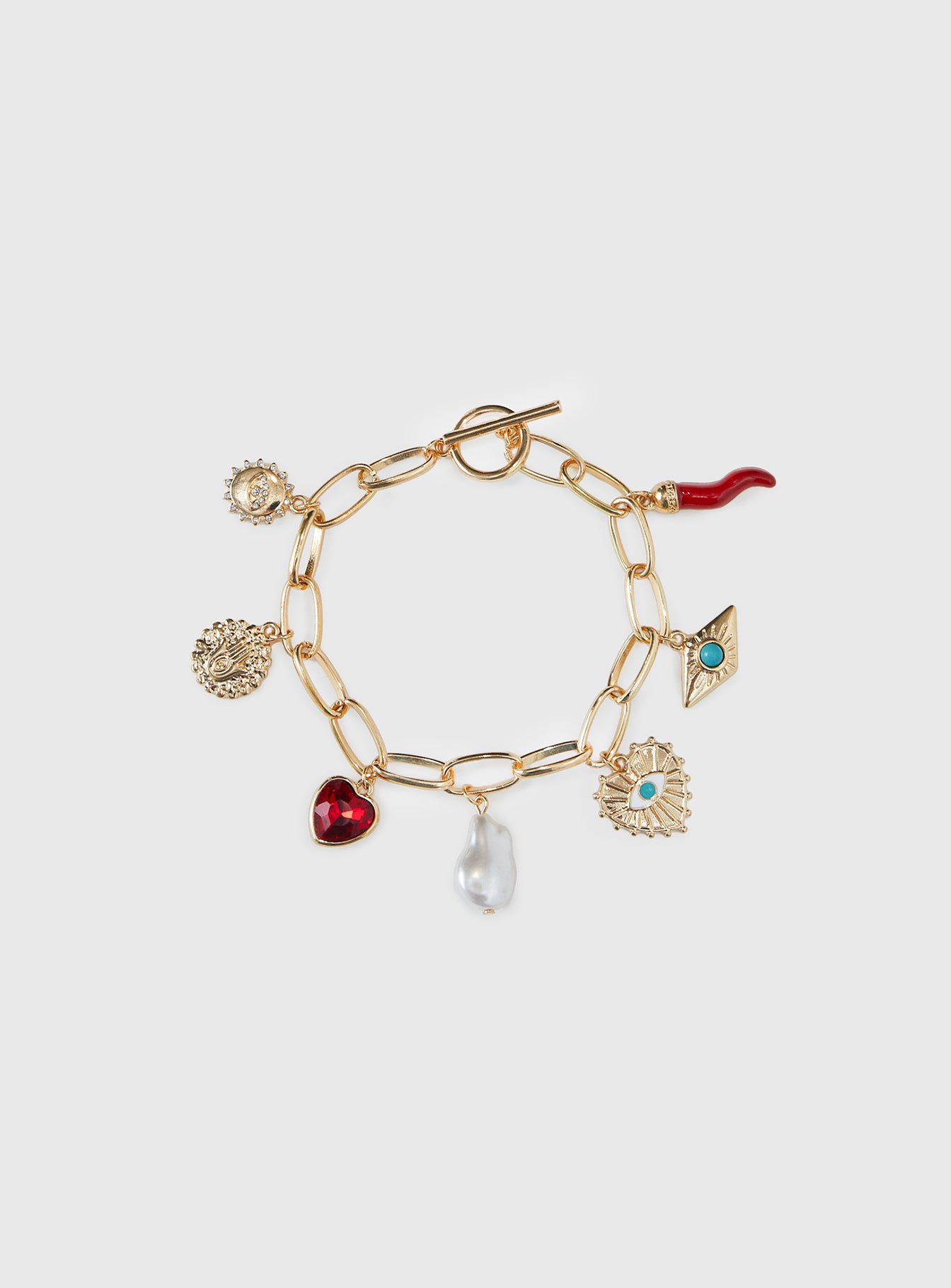 So Spicy Charm Bracelet Gold、mySite、solidvoid