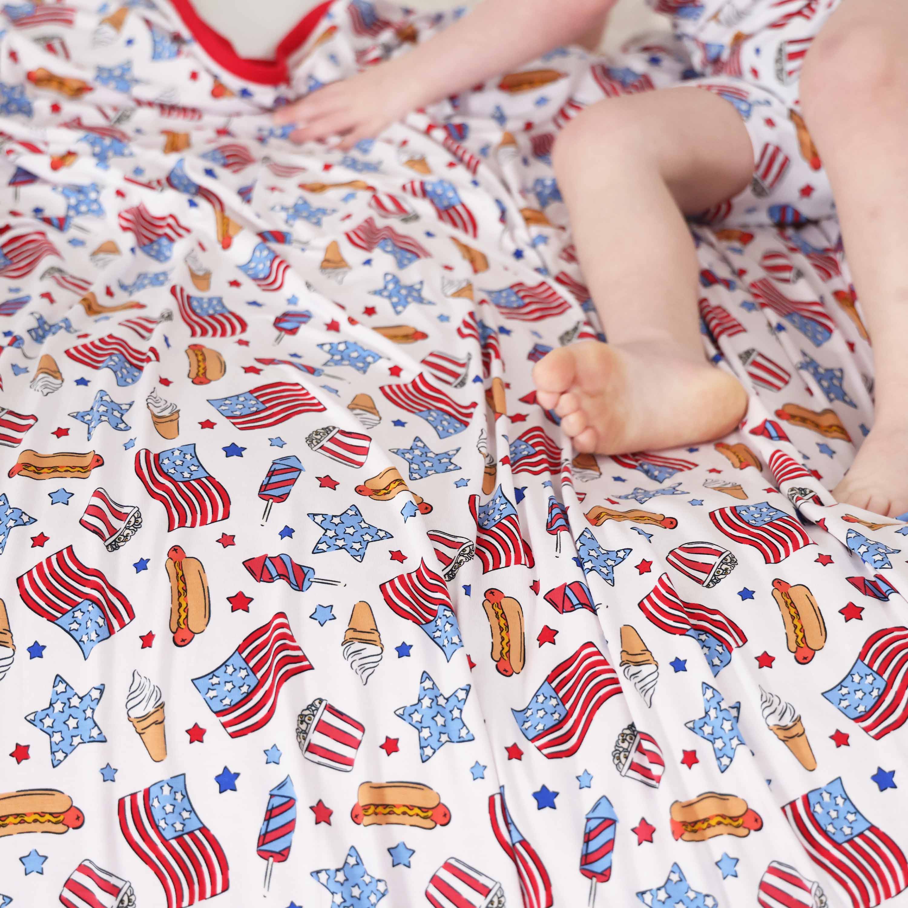  Party in the USA Double Sided Bamboo Blanket | Fireworks、mySite、layawaytickets