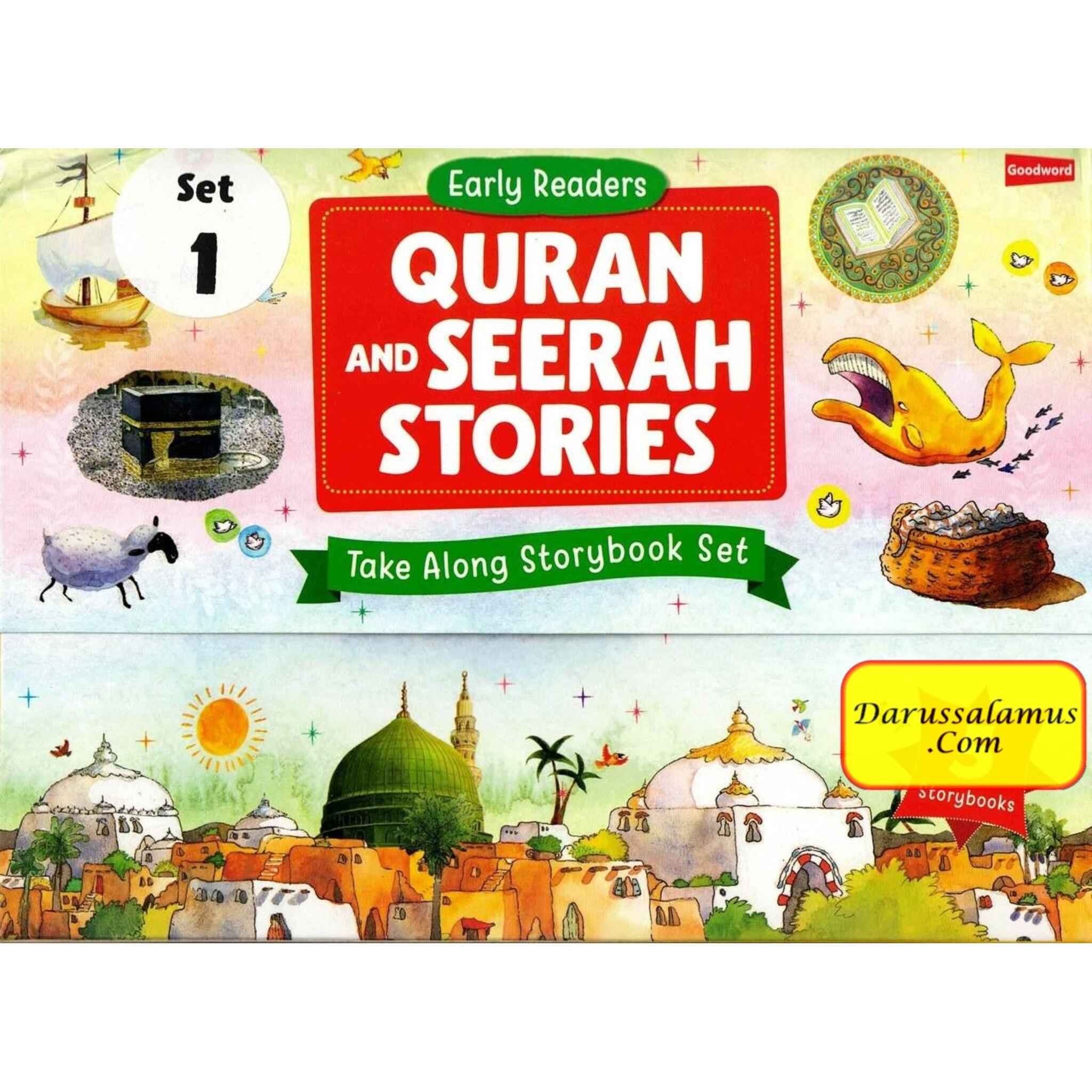Quran and Seerah Stories: Take Along Storybook Set-1 By Saniyasnain Khan、mySite、topwebapps