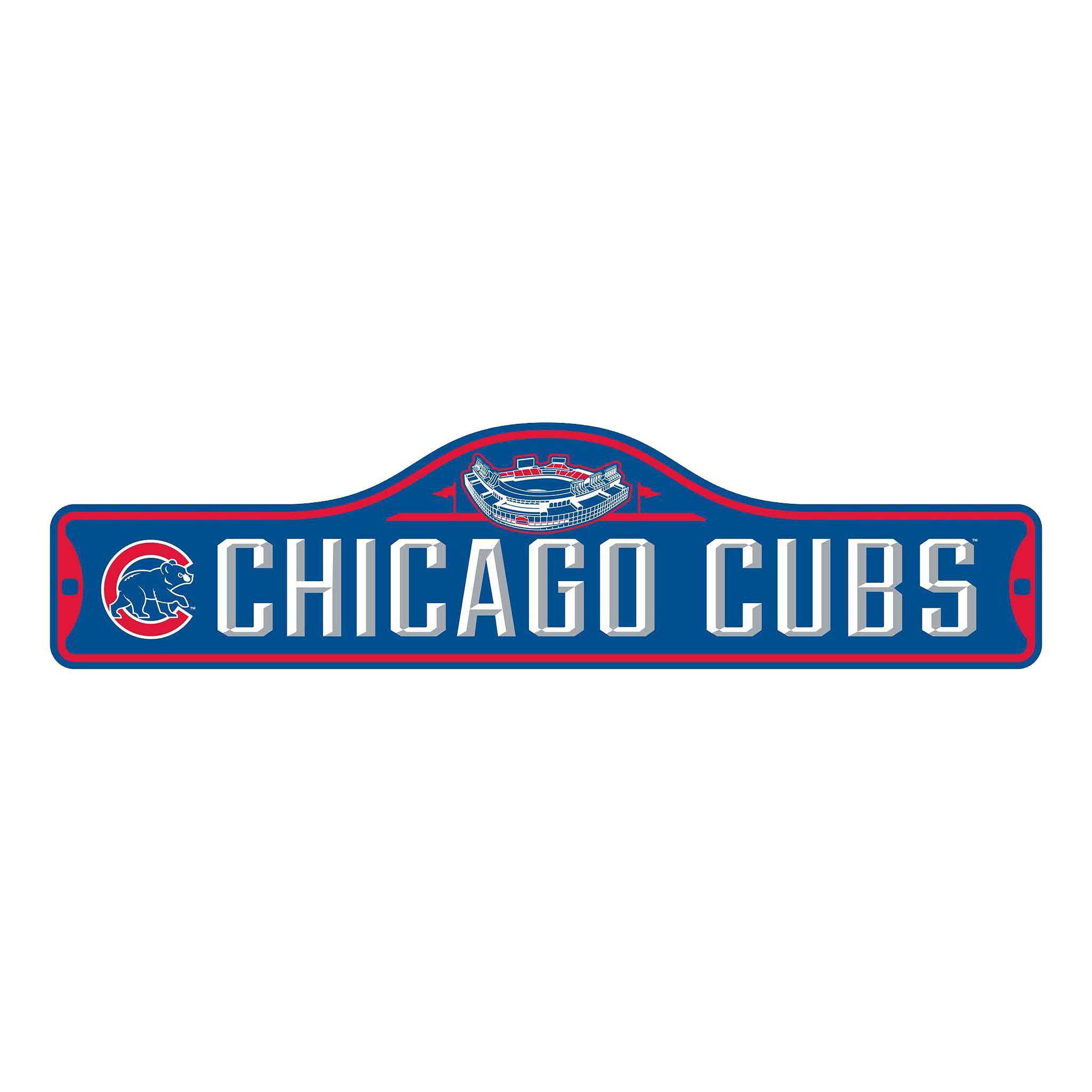 Chicago Cubs Metal Street Sign、mySite、vikingsvslions